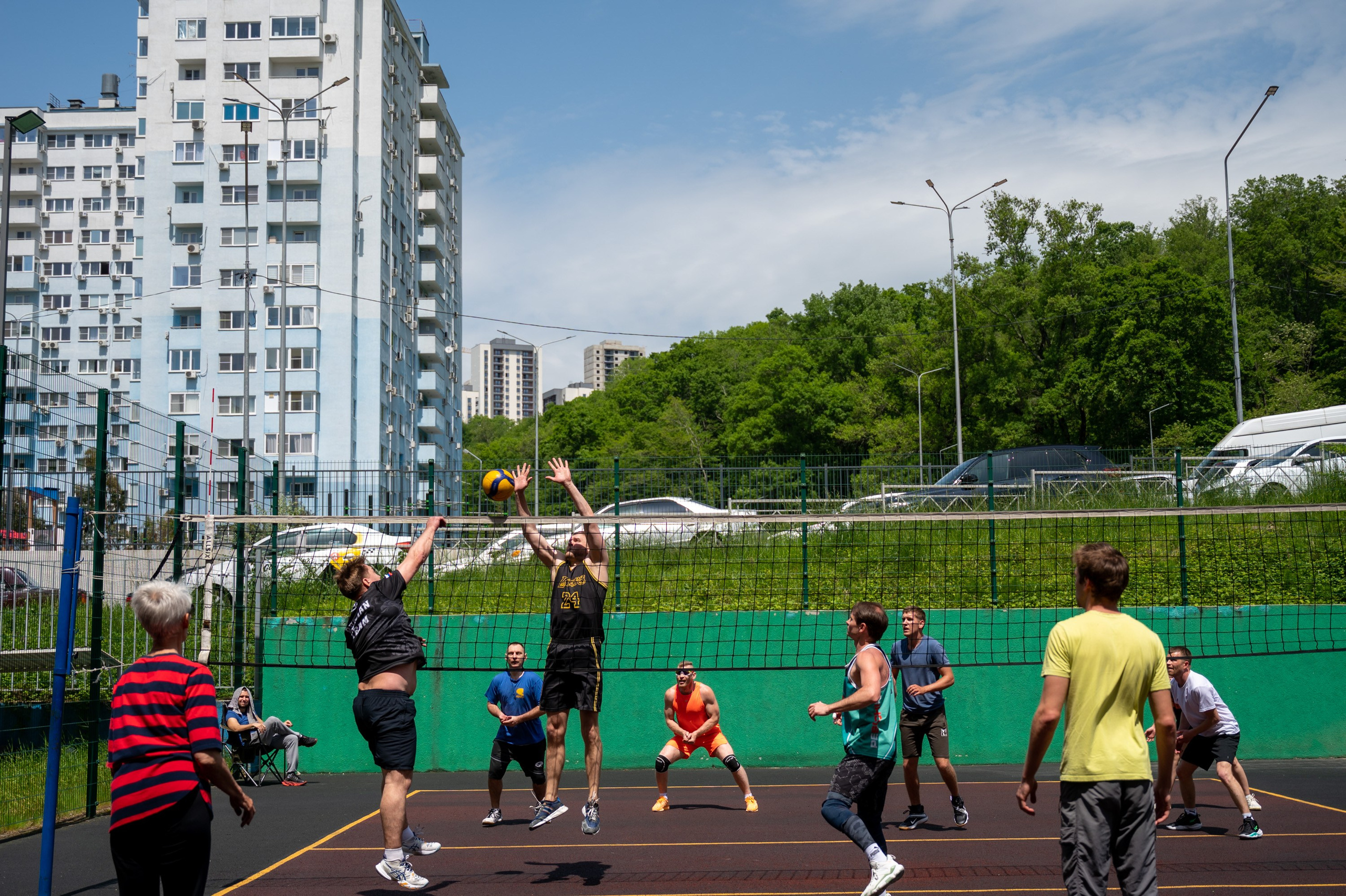 Турнир по Волейболу. Фотографирую счастливых людей в Сочи