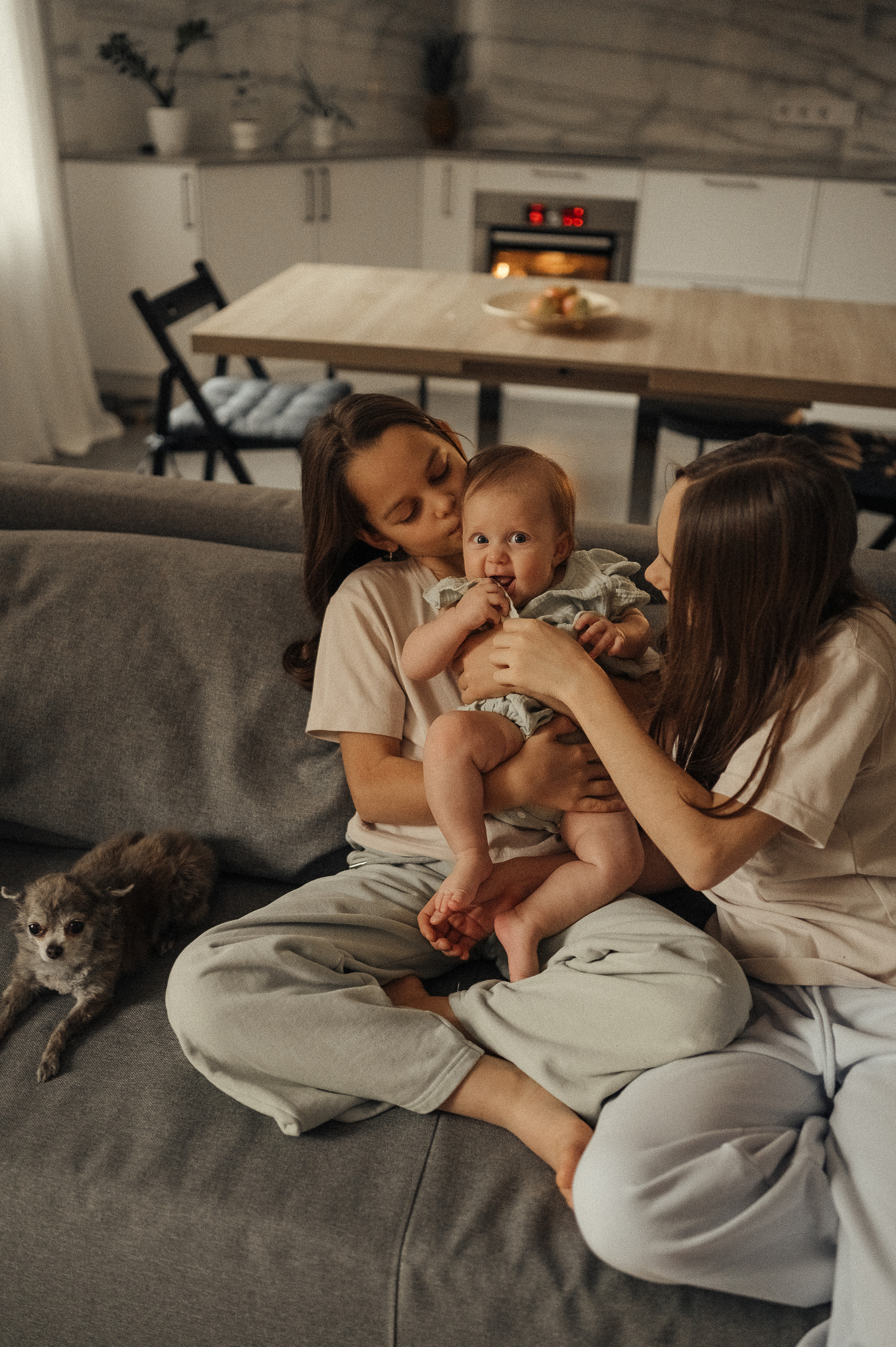 Домашняя фотосессия. Фотограф и видеограф в Санкт-Петербурге Полина Янушко. Съёмка родов