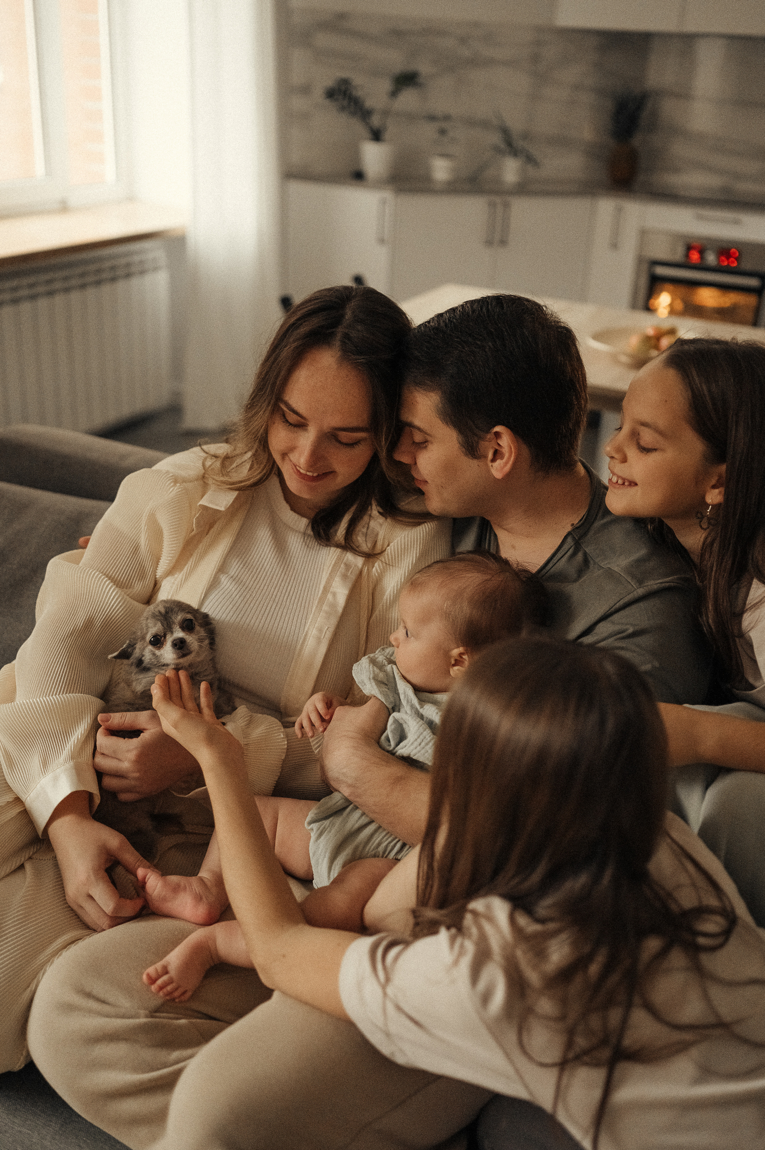 Домашняя фотосессия. Фотограф и видеограф в Санкт-Петербурге Полина Янушко. Съёмка родов