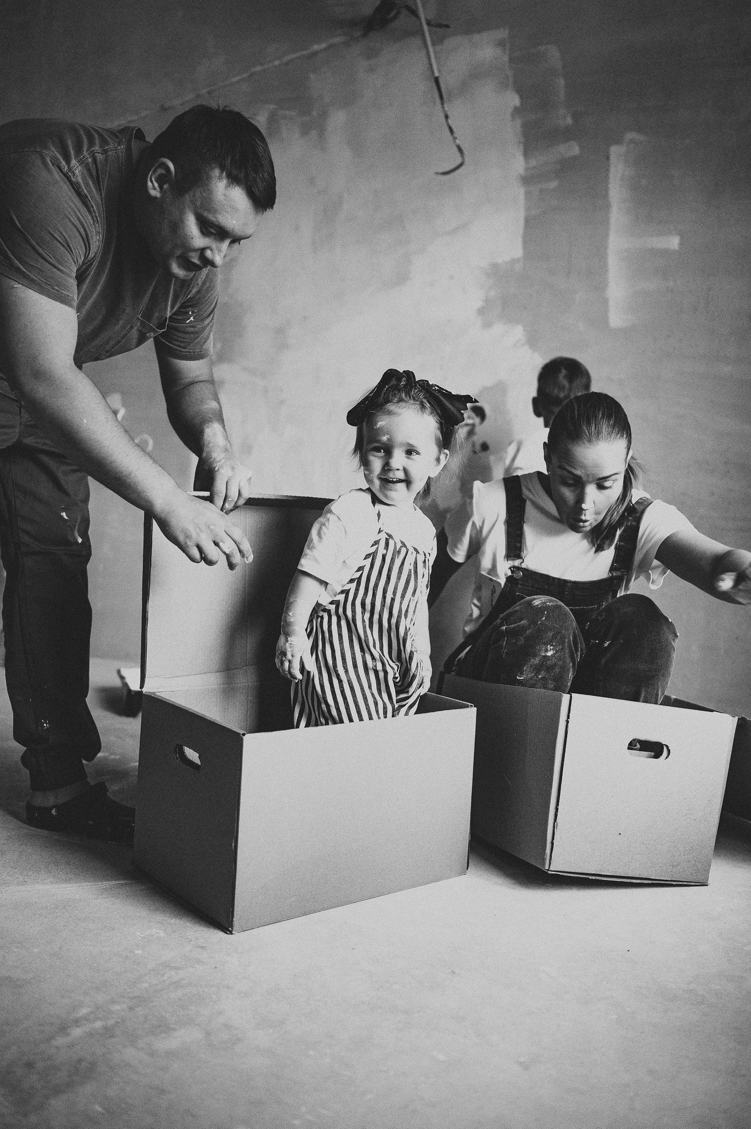 Идея для домашней съёмки, ремонт. Фотограф и видеограф в Санкт-Петербурге Полина Янушко. Съёмка родов