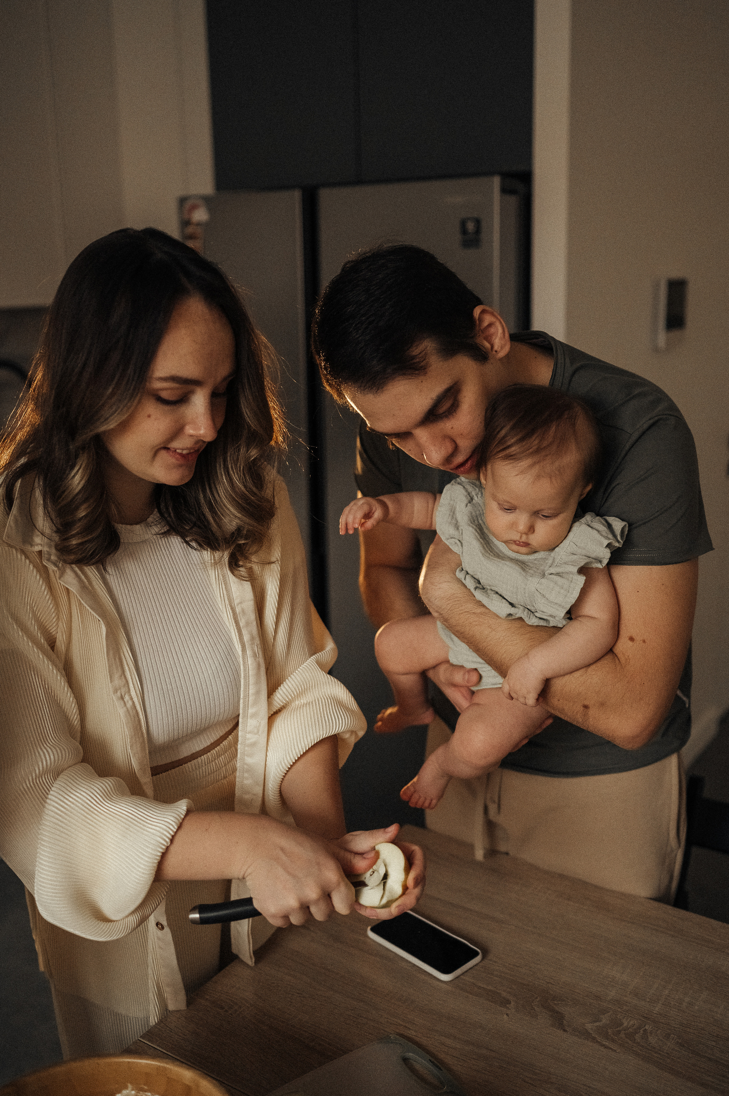 Домашняя фотосессия. Фотограф и видеограф в Санкт-Петербурге Полина Янушко. Съёмка родов