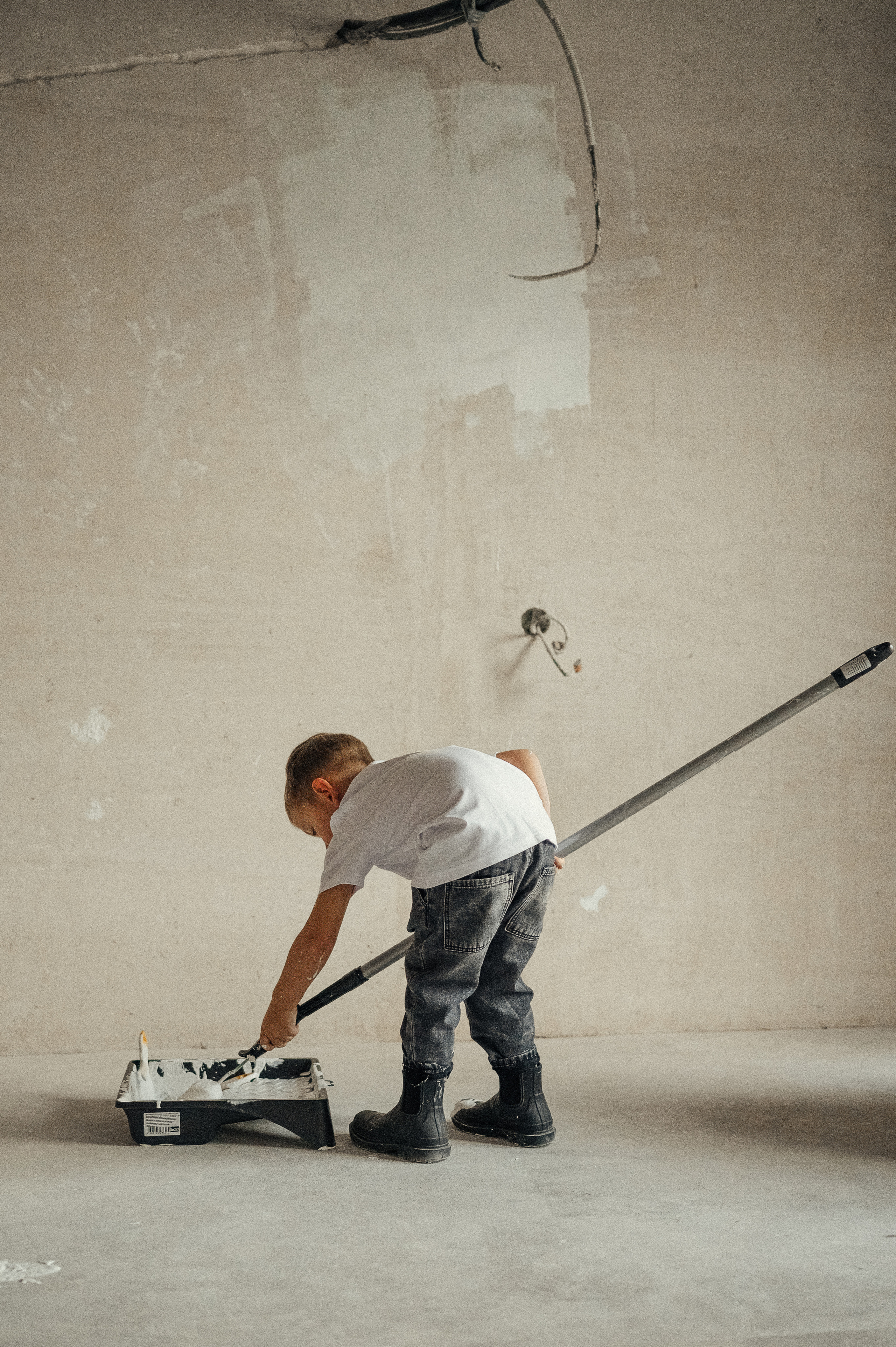 Идея для домашней съёмки, ремонт. Фотограф и видеограф в Санкт-Петербурге Полина Янушко. Съёмка родов