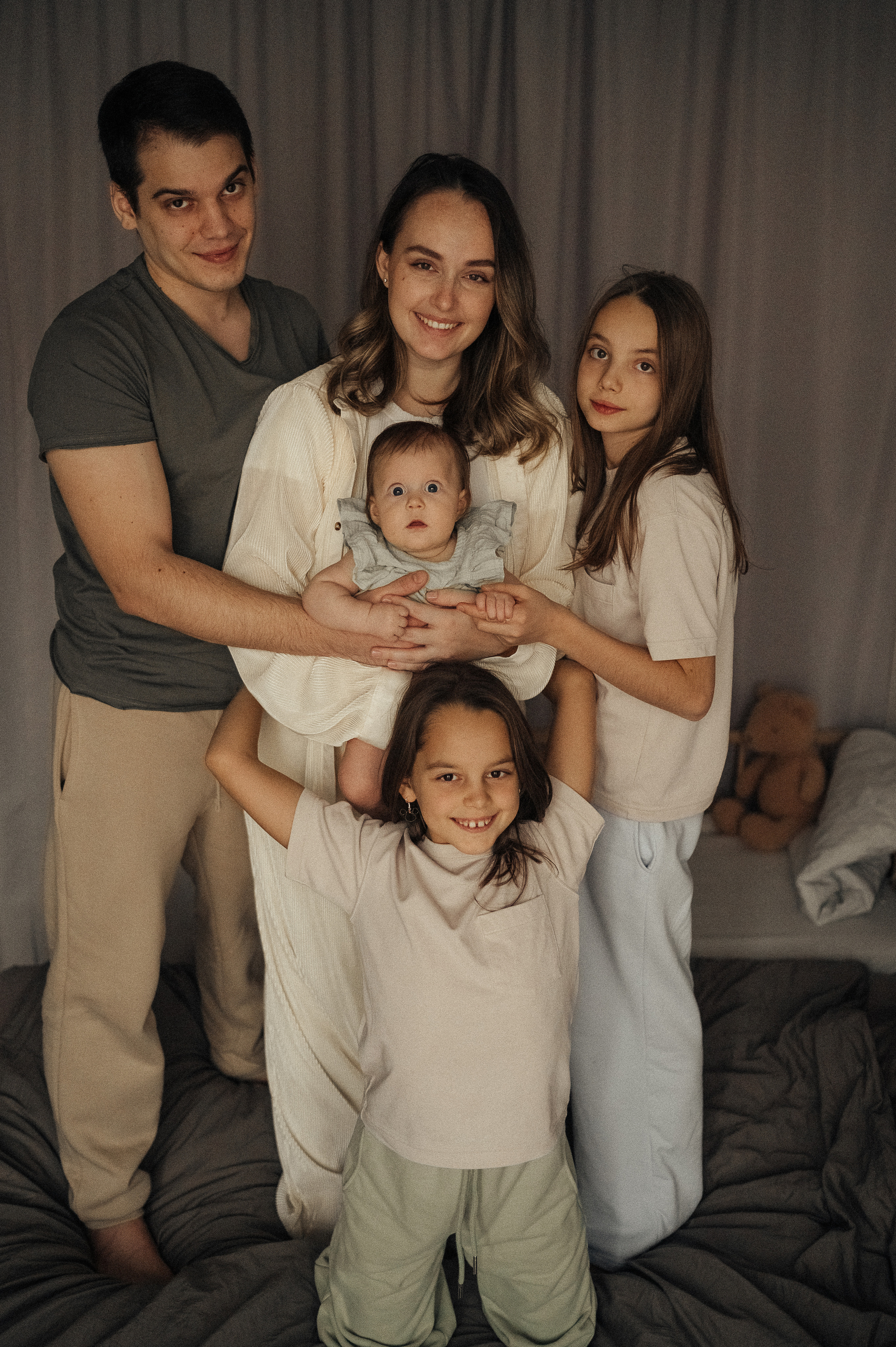 Домашняя фотосессия. Фотограф и видеограф в Санкт-Петербурге Полина Янушко. Съёмка родов