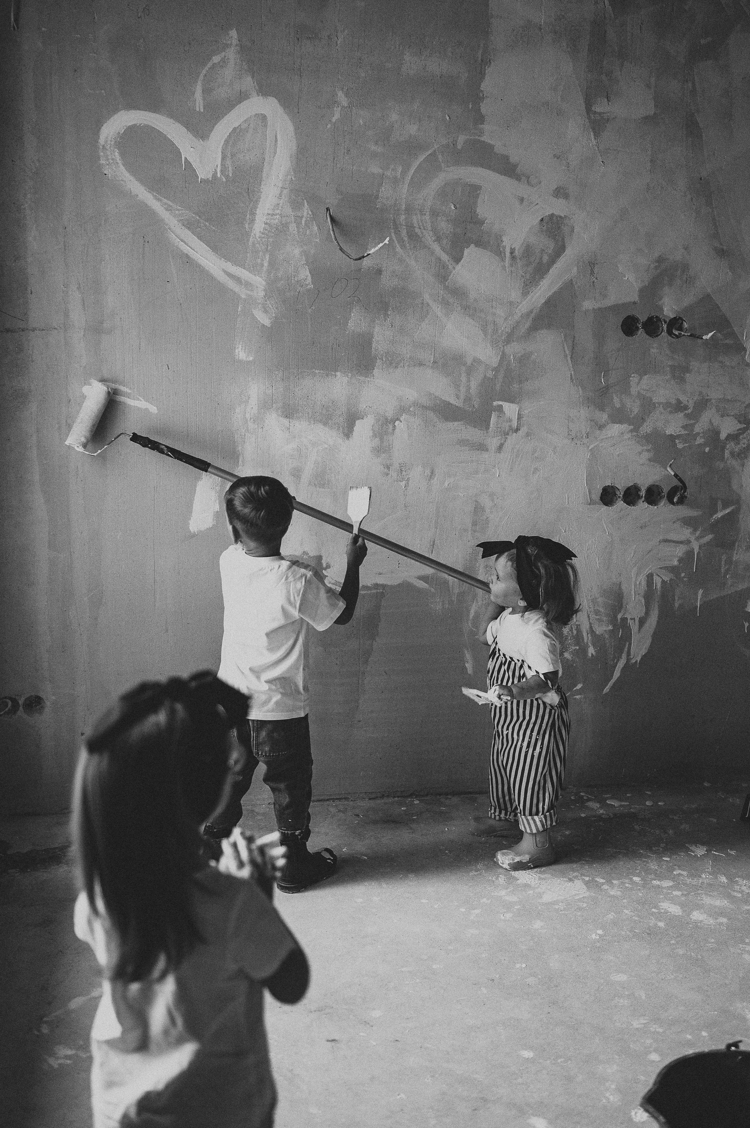 Идея для домашней съёмки, ремонт. Фотограф и видеограф в Санкт-Петербурге Полина Янушко. Съёмка родов