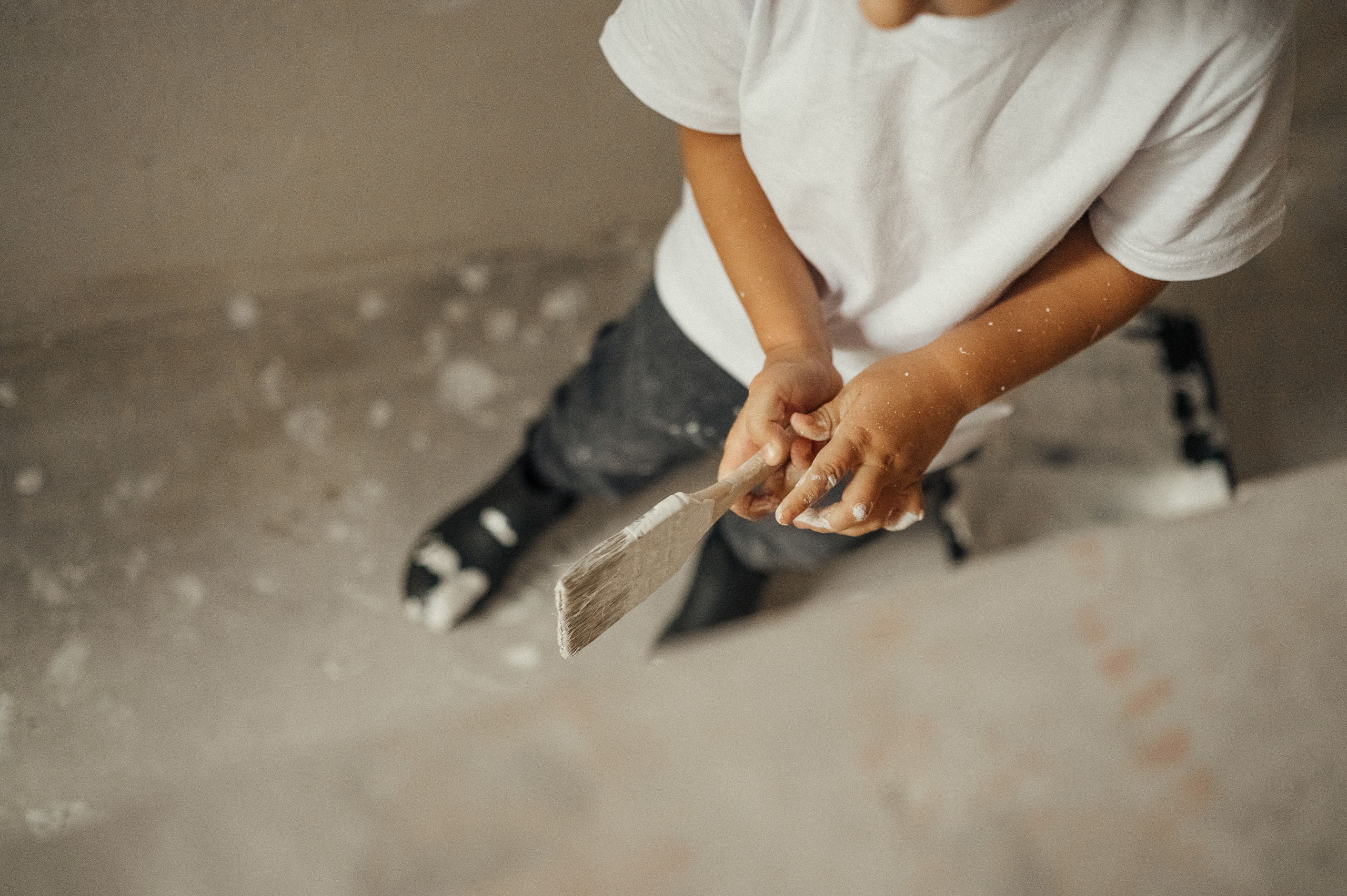 Идея для домашней съёмки, ремонт. Фотограф и видеограф в Санкт-Петербурге Полина Янушко. Съёмка родов