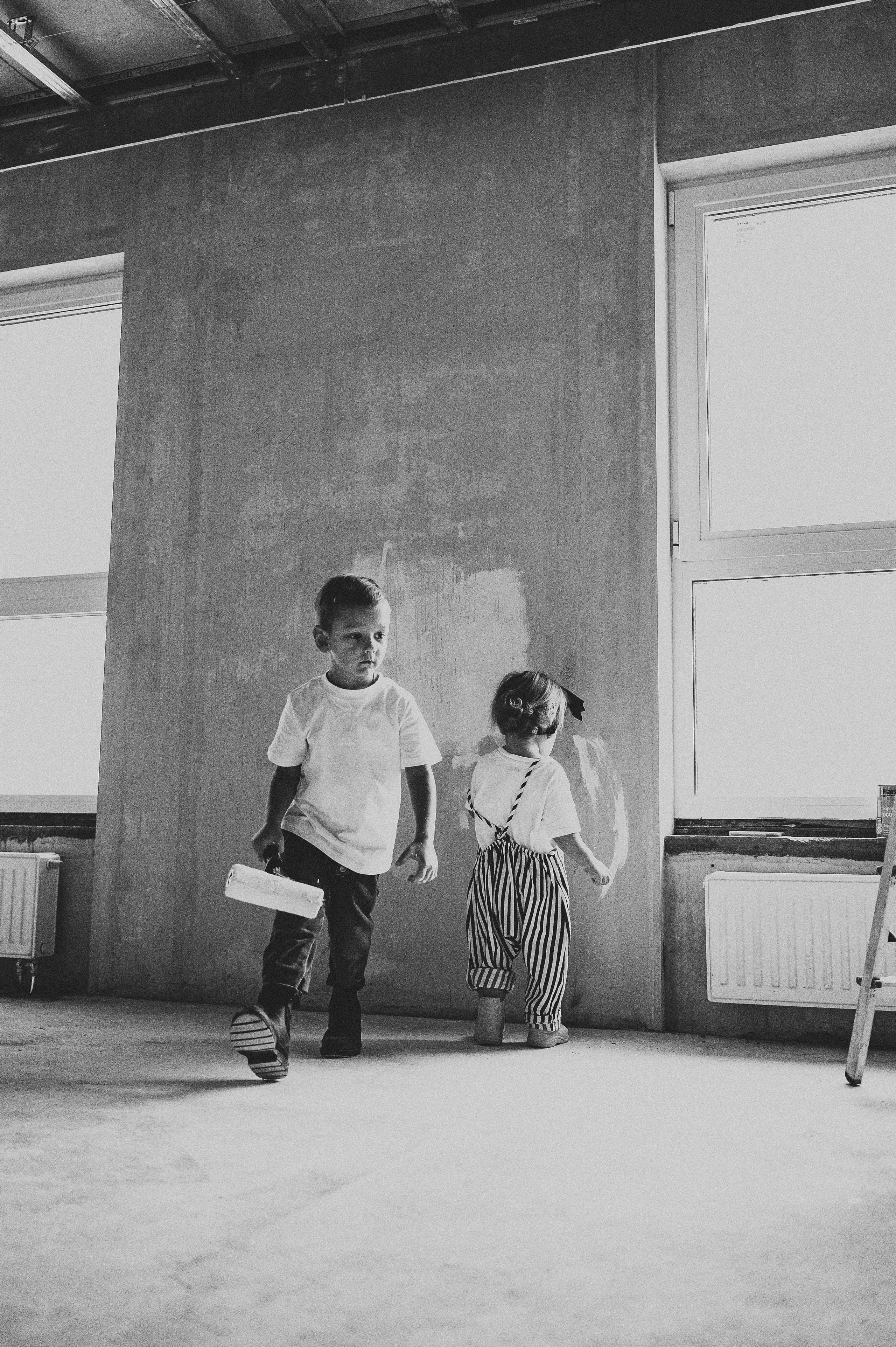 Идея для домашней съёмки, ремонт. Фотограф и видеограф в Санкт-Петербурге Полина Янушко. Съёмка родов