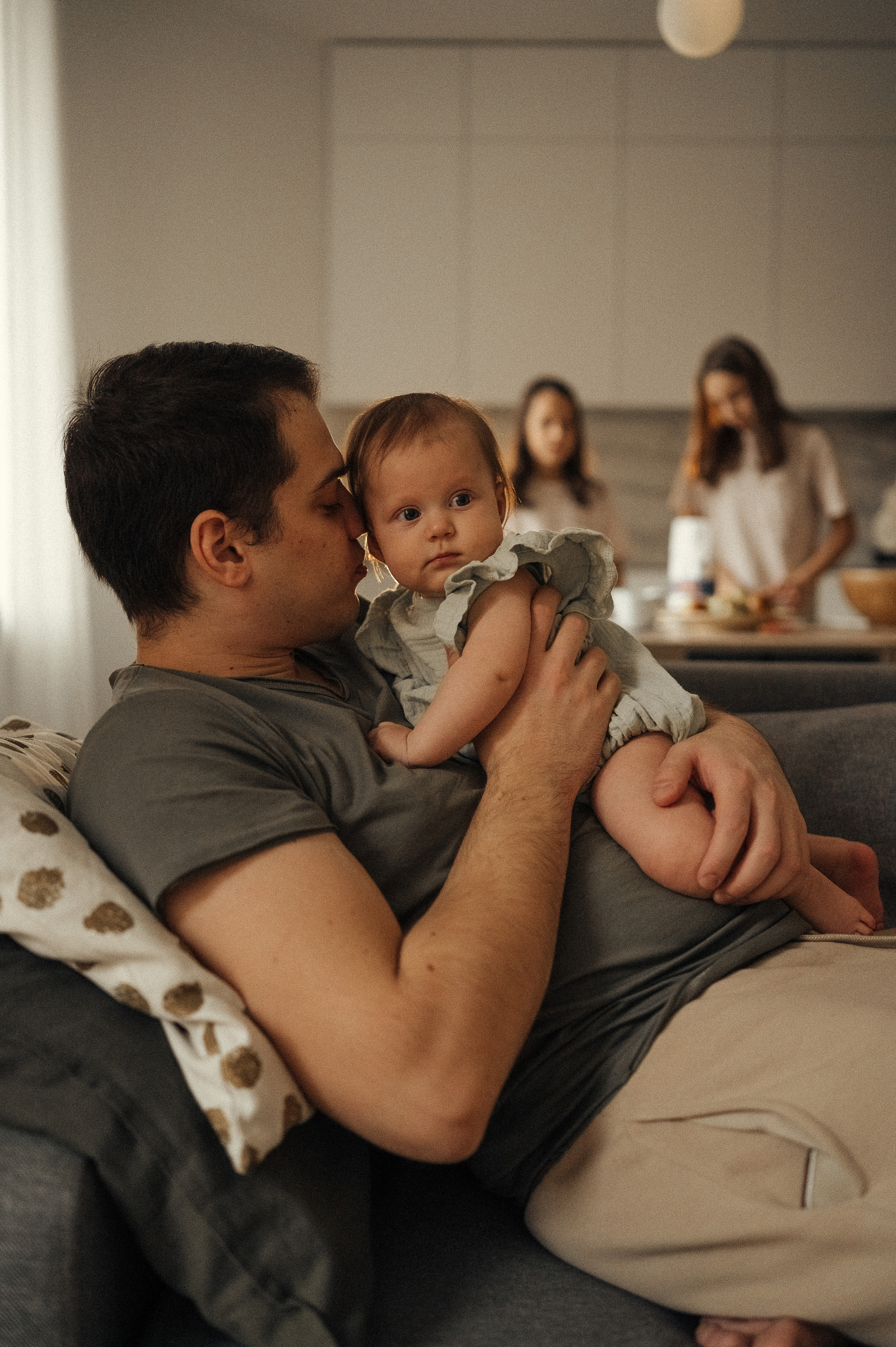 Домашняя фотосессия. Фотограф и видеограф в Санкт-Петербурге Полина Янушко. Съёмка родов
