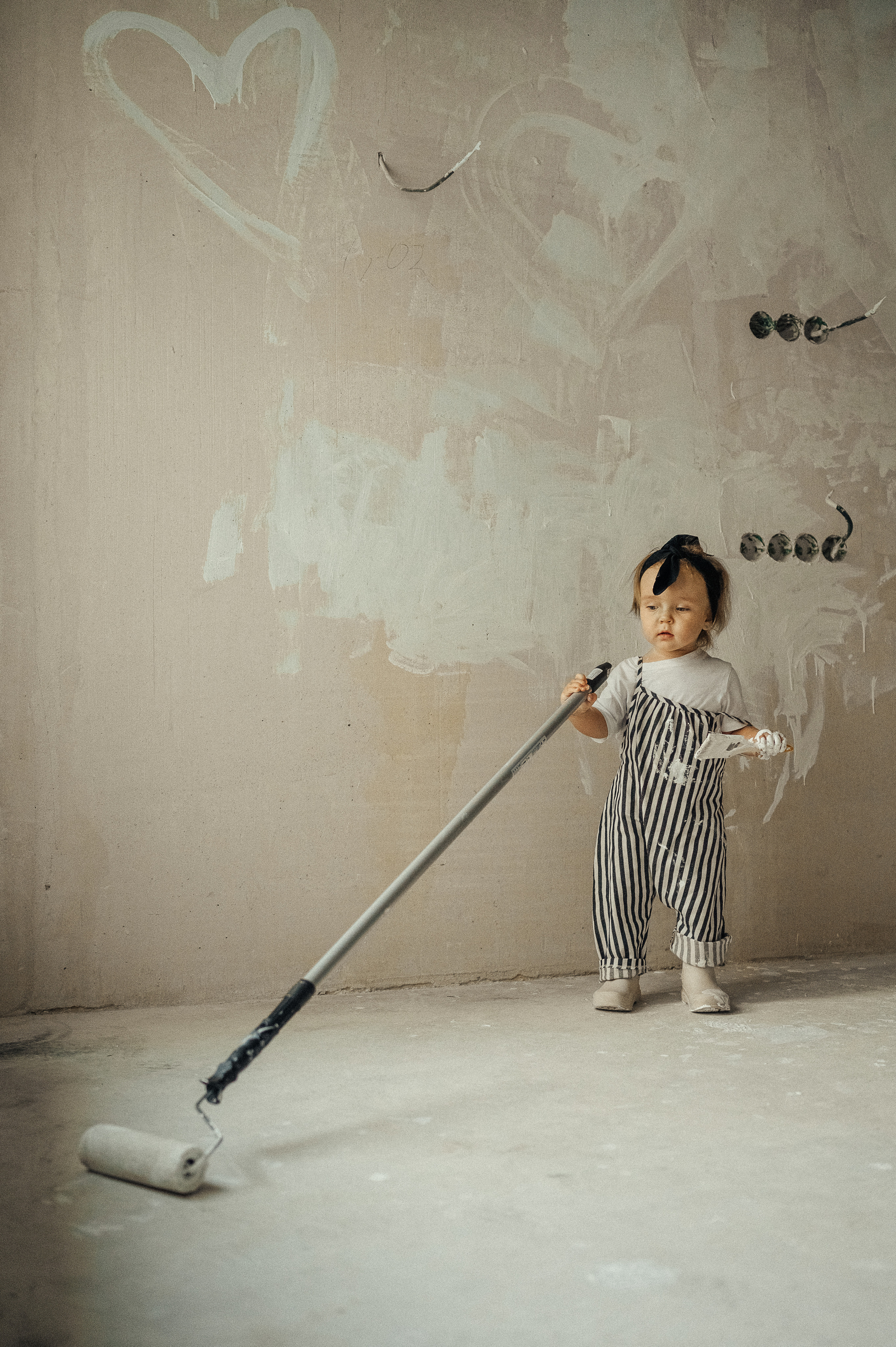 Идея для домашней съёмки, ремонт. Фотограф и видеограф в Санкт-Петербурге Полина Янушко. Съёмка родов