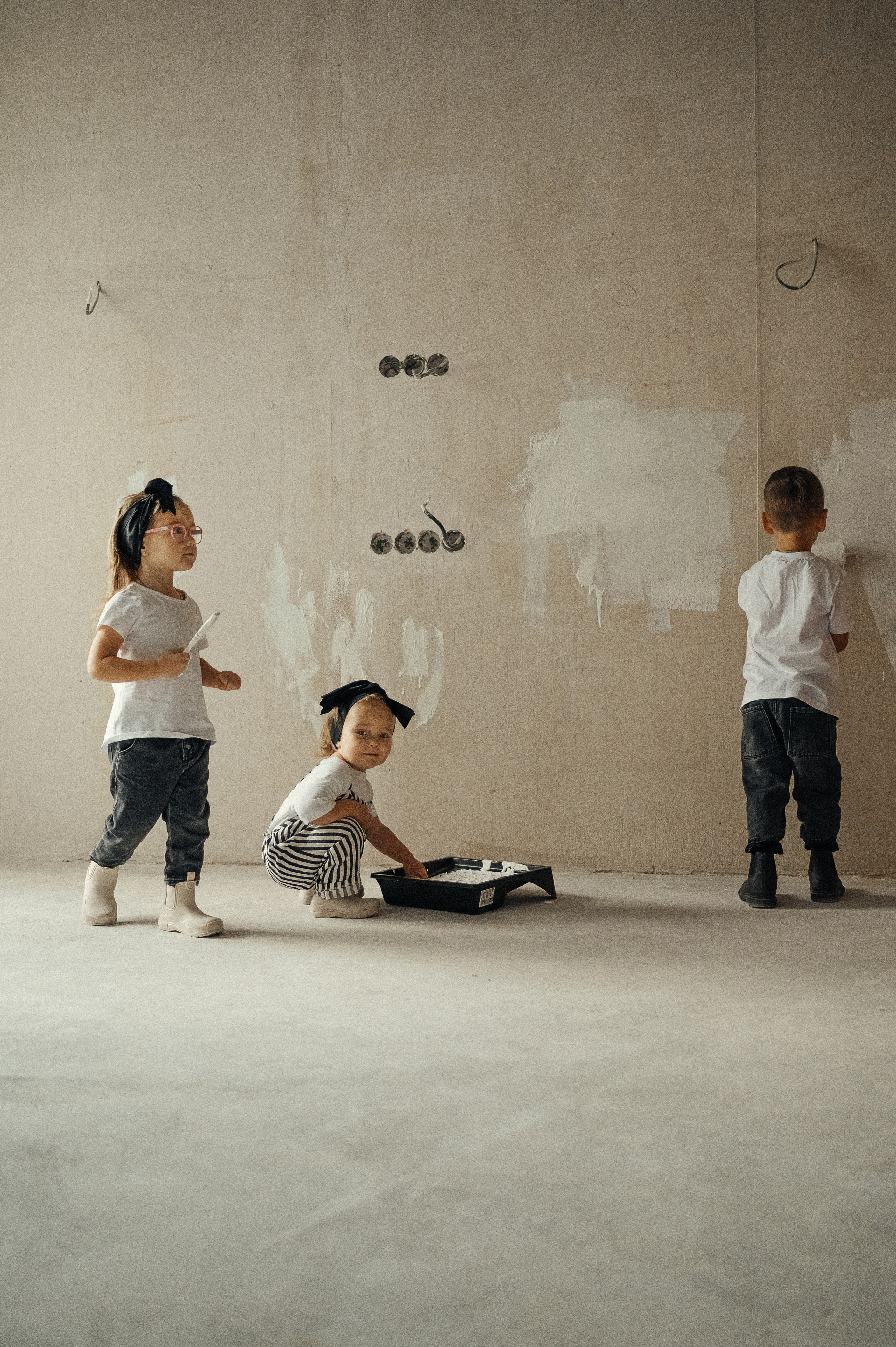 Идея для домашней съёмки, ремонт. Фотограф и видеограф в Санкт-Петербурге Полина Янушко. Съёмка родов