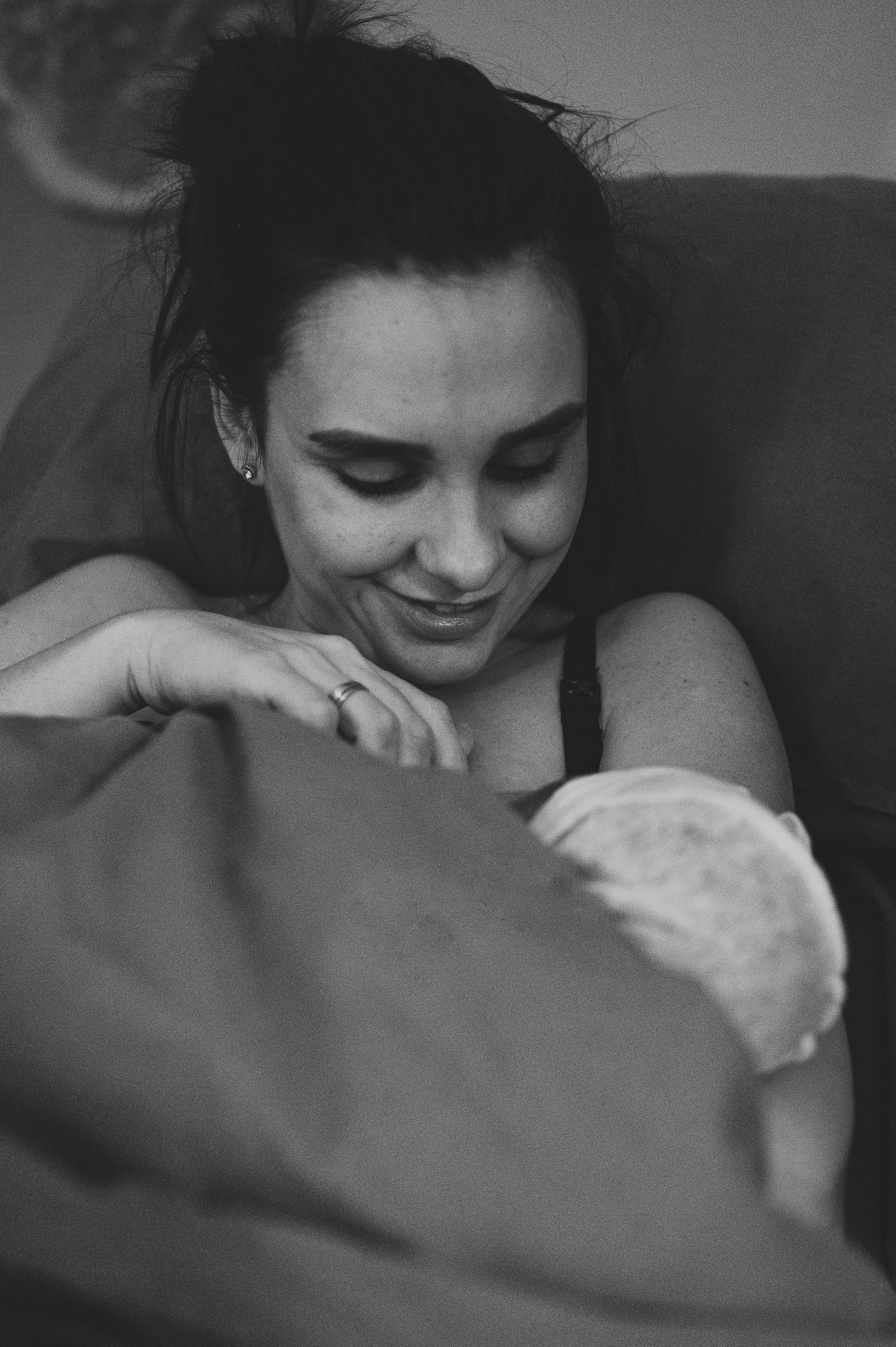 Съёмка родов, рождение ребёнка, мягкие роды. Фотограф и видеограф в Санкт-Петербурге Полина Янушко. Съёмка родов