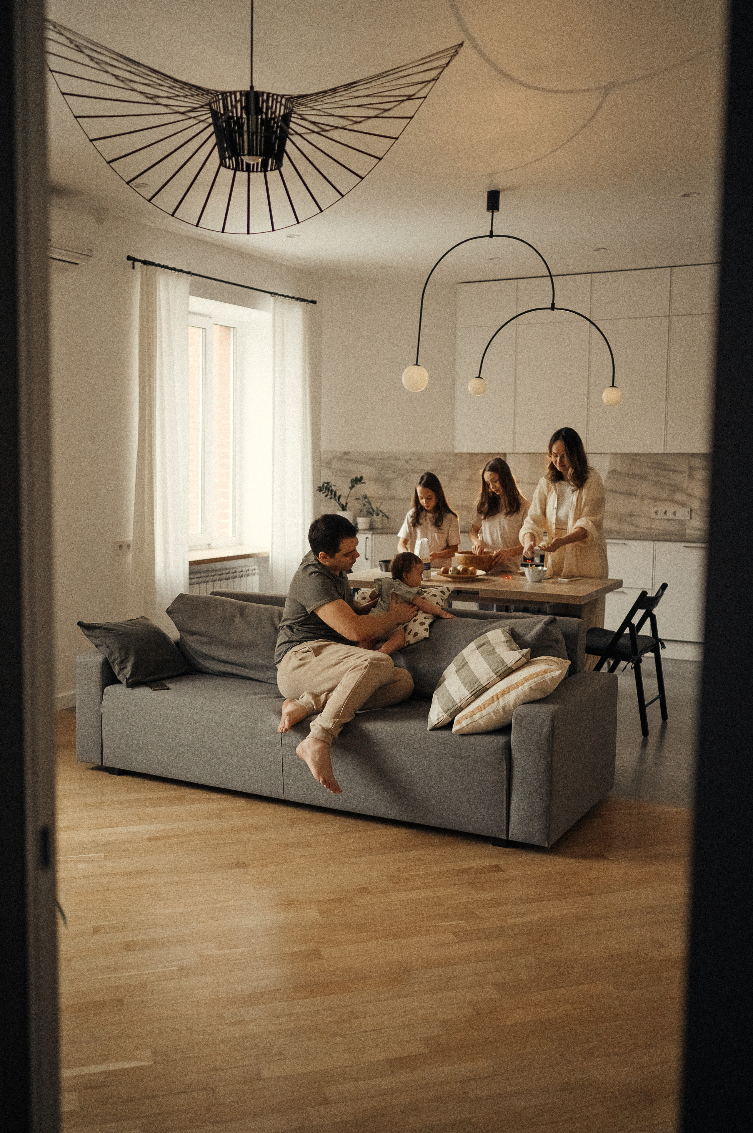 Домашняя фотосессия. Фотограф и видеограф в Санкт-Петербурге Полина Янушко. Съёмка родов