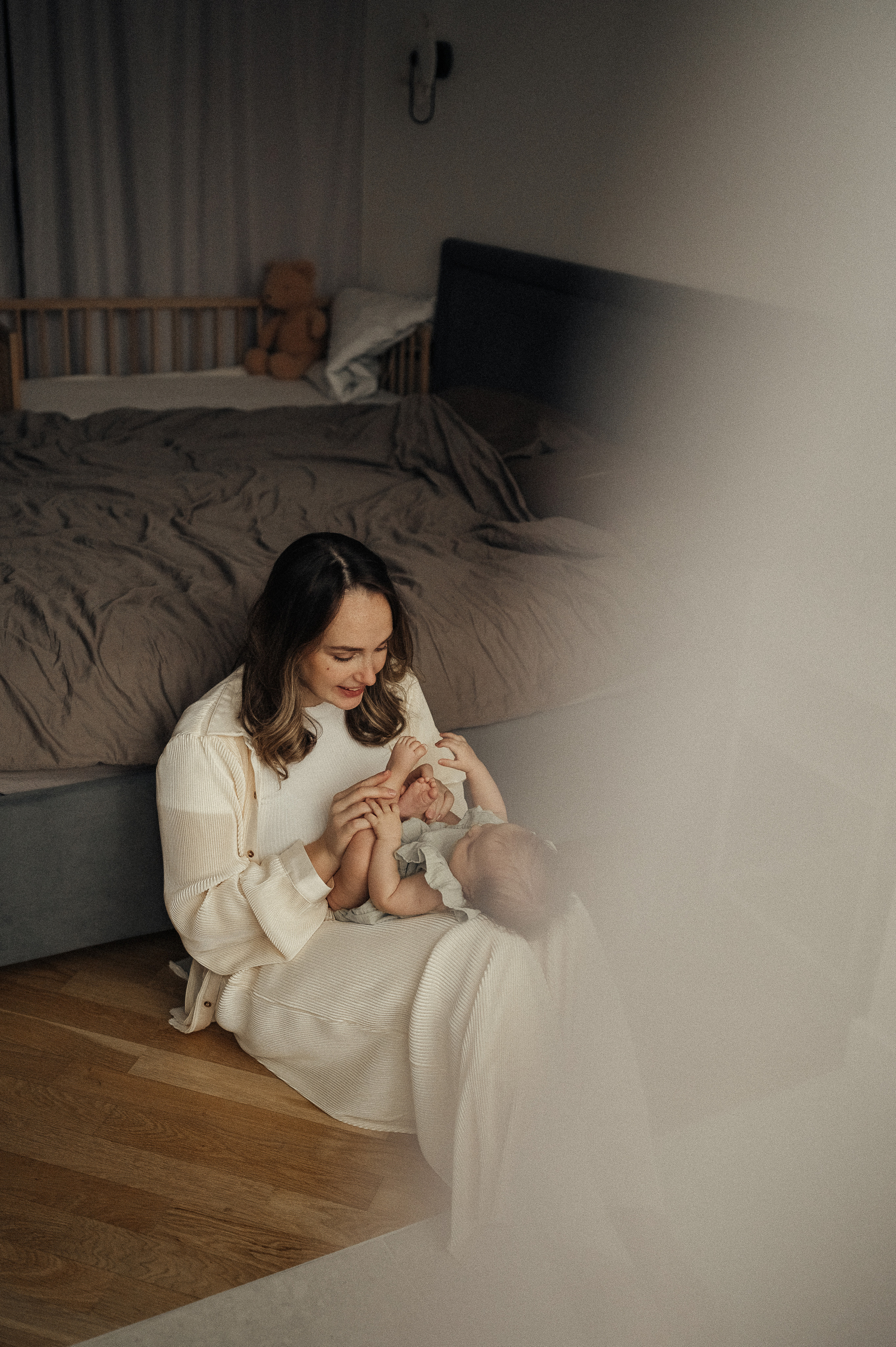 Домашняя фотосессия. Фотограф и видеограф в Санкт-Петербурге Полина Янушко. Съёмка родов