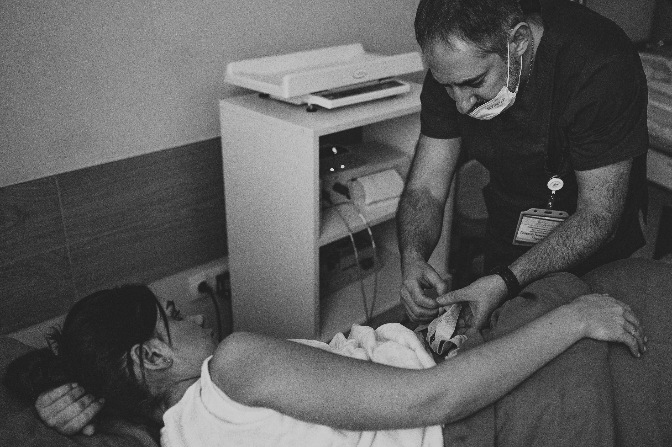 Съёмка родов, рождение ребёнка, мягкие роды. Фотограф и видеограф в Санкт-Петербурге Полина Янушко. Съёмка родов