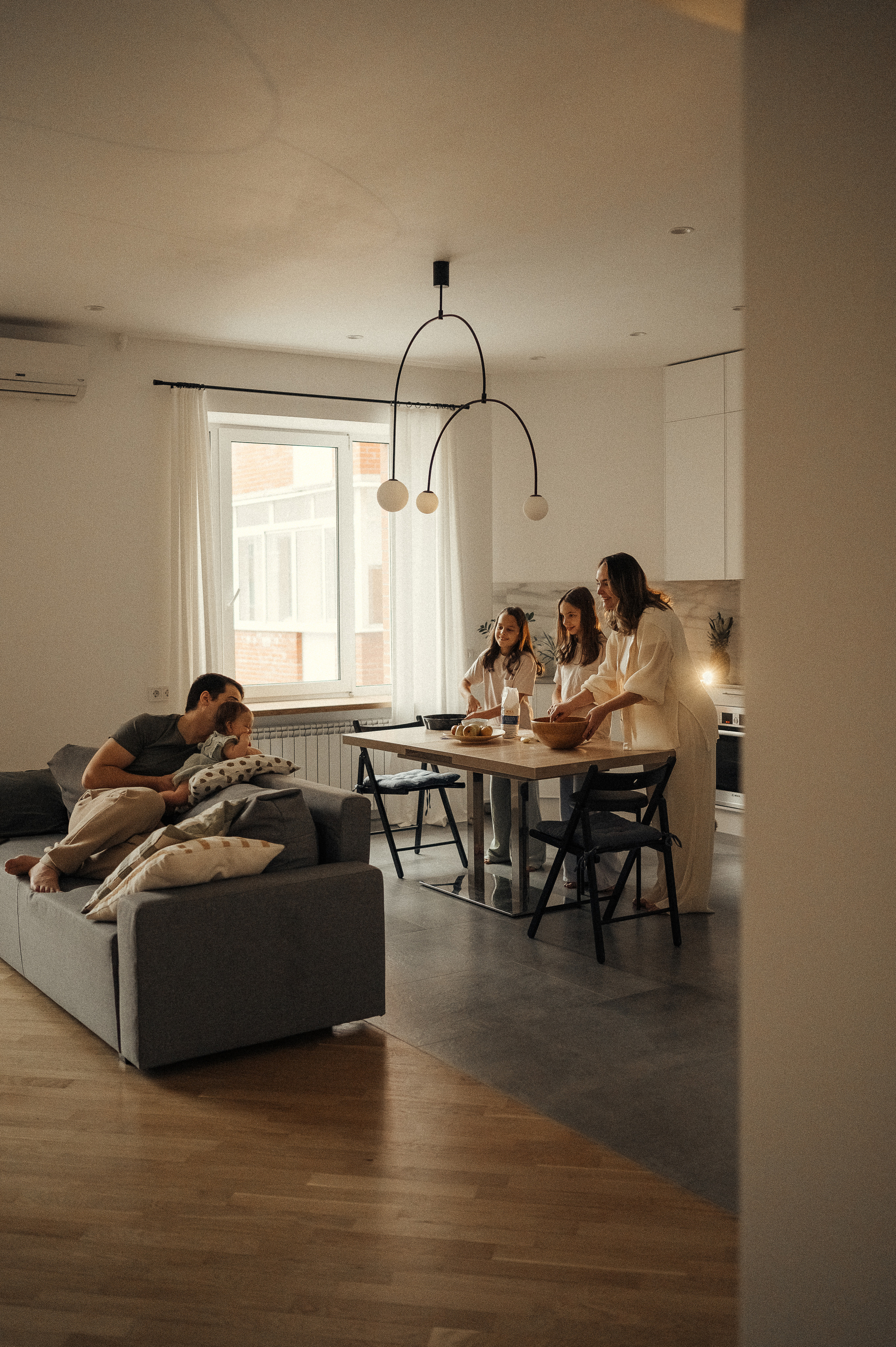 Домашняя фотосессия. Фотограф и видеограф в Санкт-Петербурге Полина Янушко. Съёмка родов