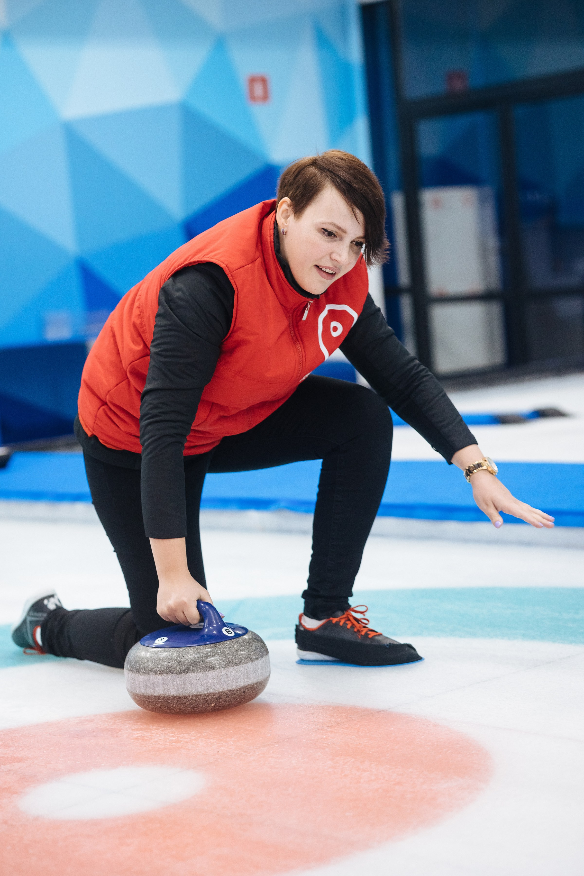 Корпоратив в кёрлинге. Свадебный и семейный фотограф Екатерина Иванова