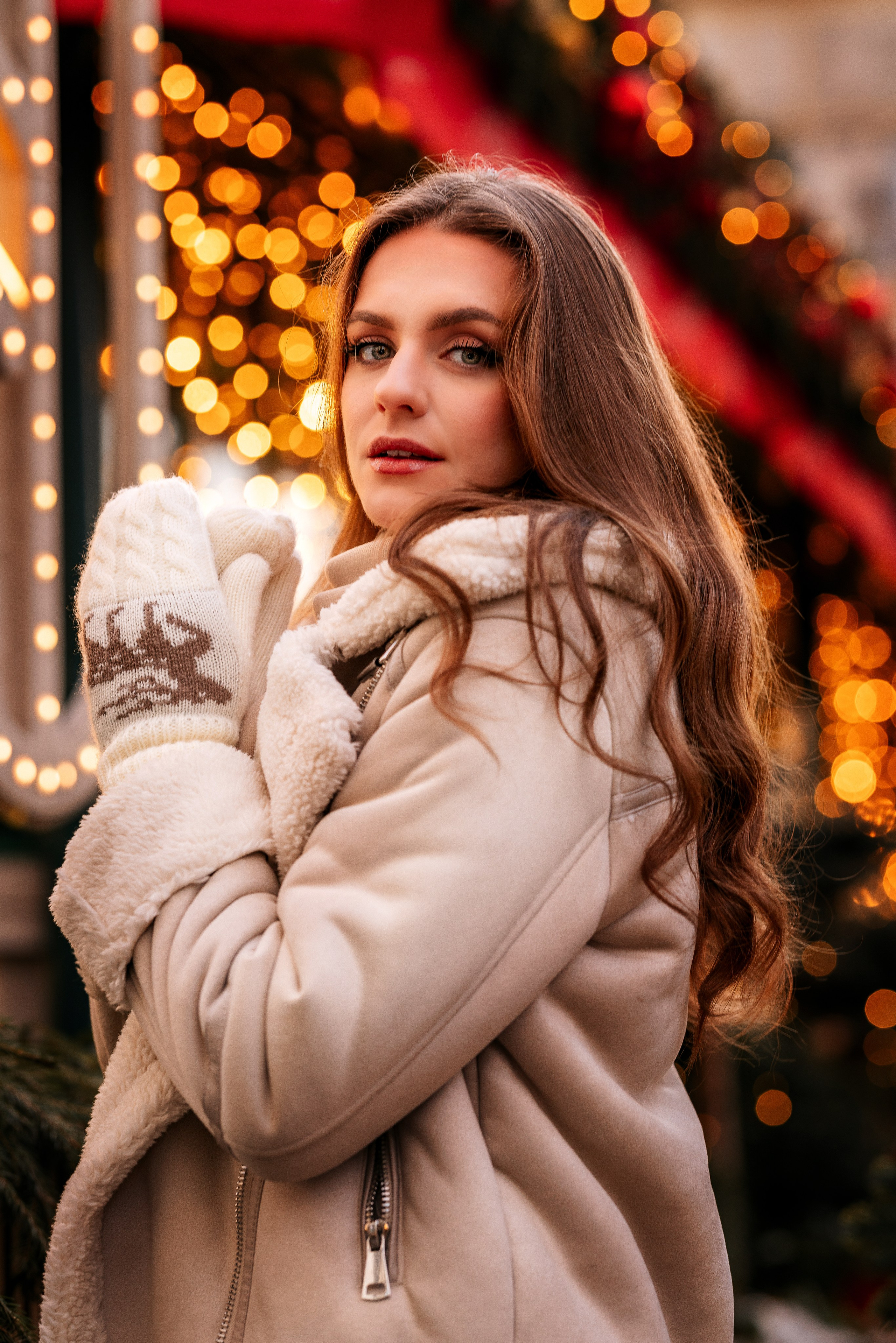 Новогодняя фотосессия Москва. Женский и семейный фотограф в Москве Виктория