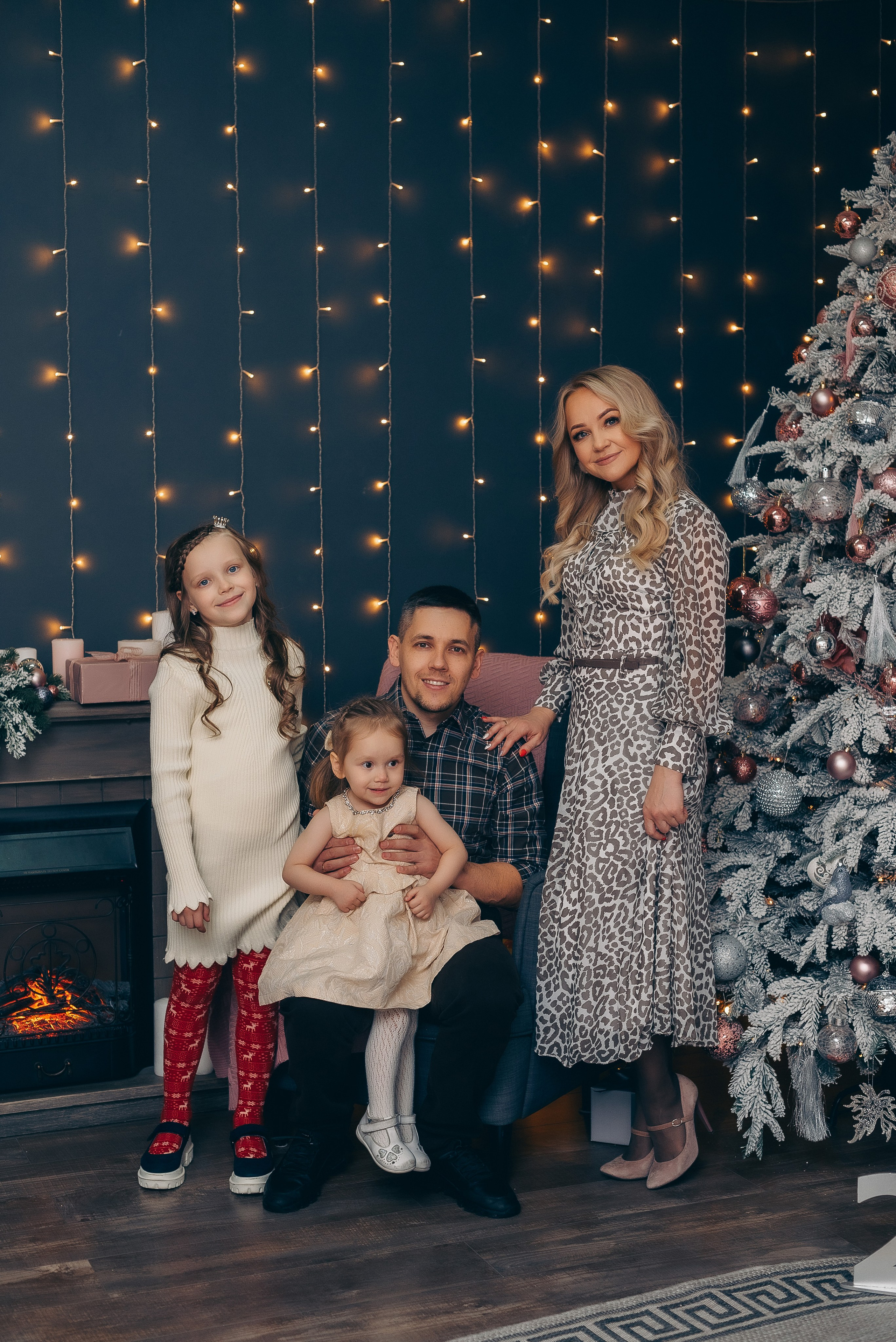 Новый год в студии. Фотографы Ивановы Краснодарский край