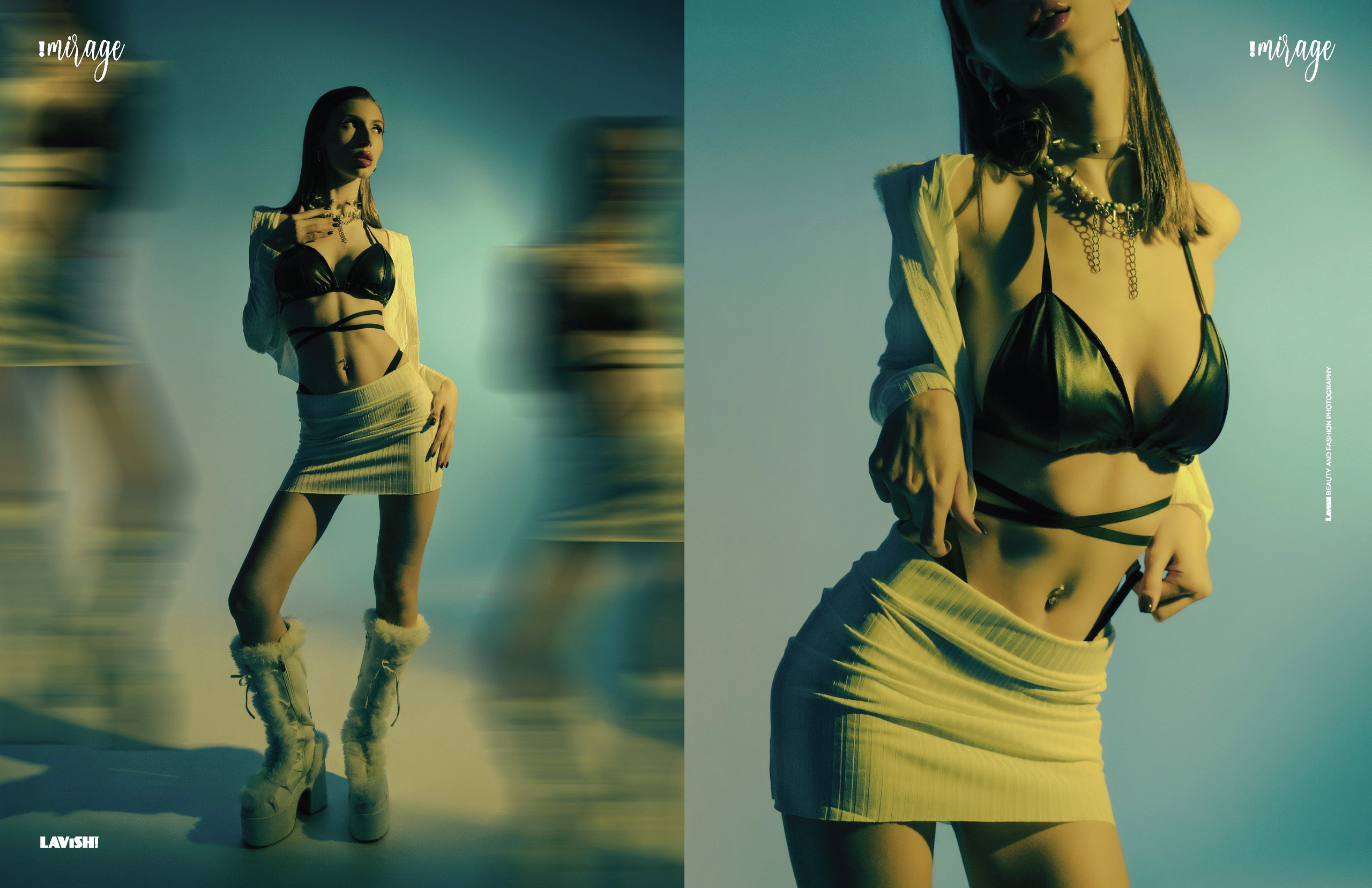 A'LA IMIRAGE I THE ABSOLUTELY LAVISH I #2549 I Canada I Обложка + развороты. Фотограф в Москве Виктория Курач, Илфи