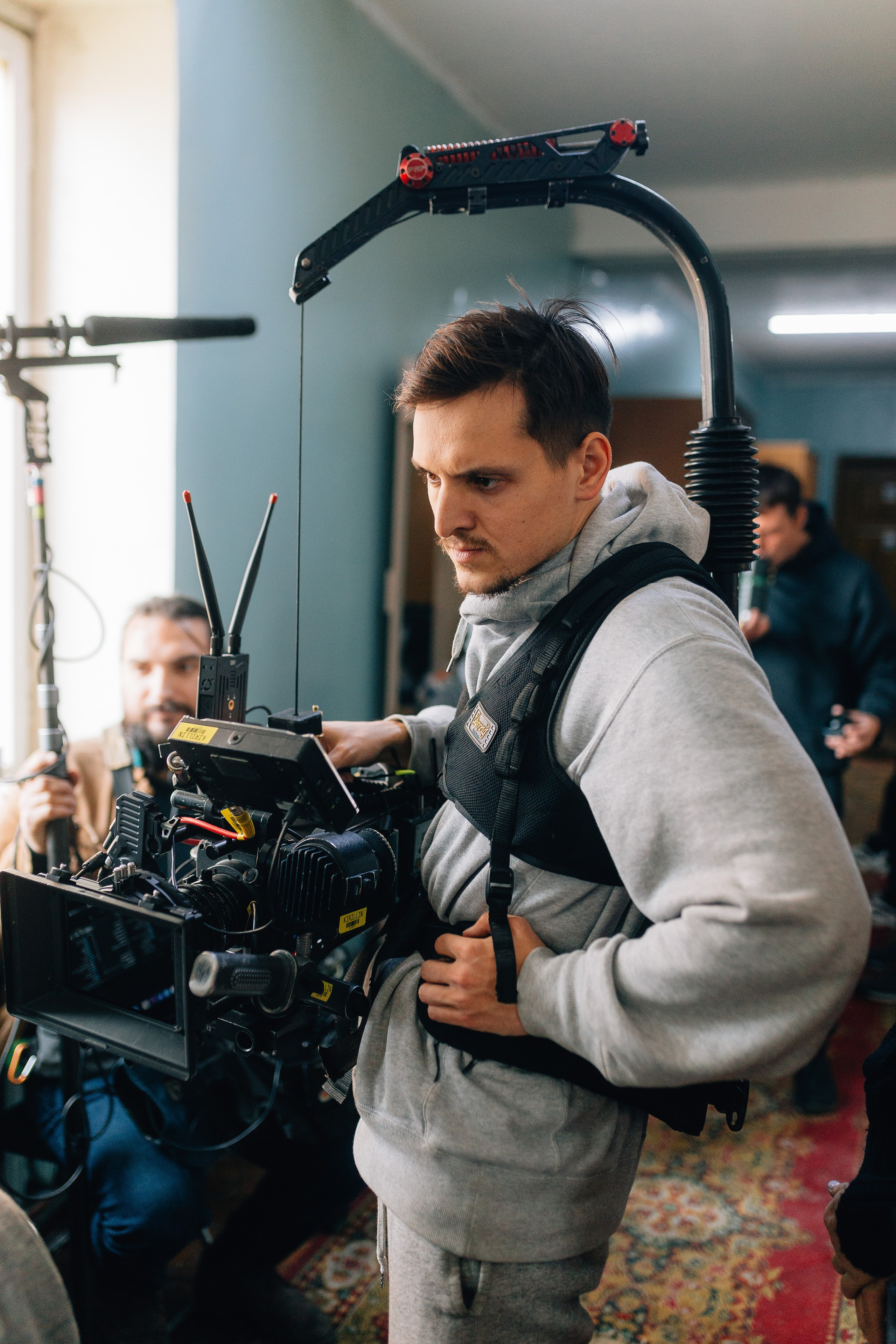 Back stage — съемка фильма. Свадебный фотограф в Москве Арчылан Николаев