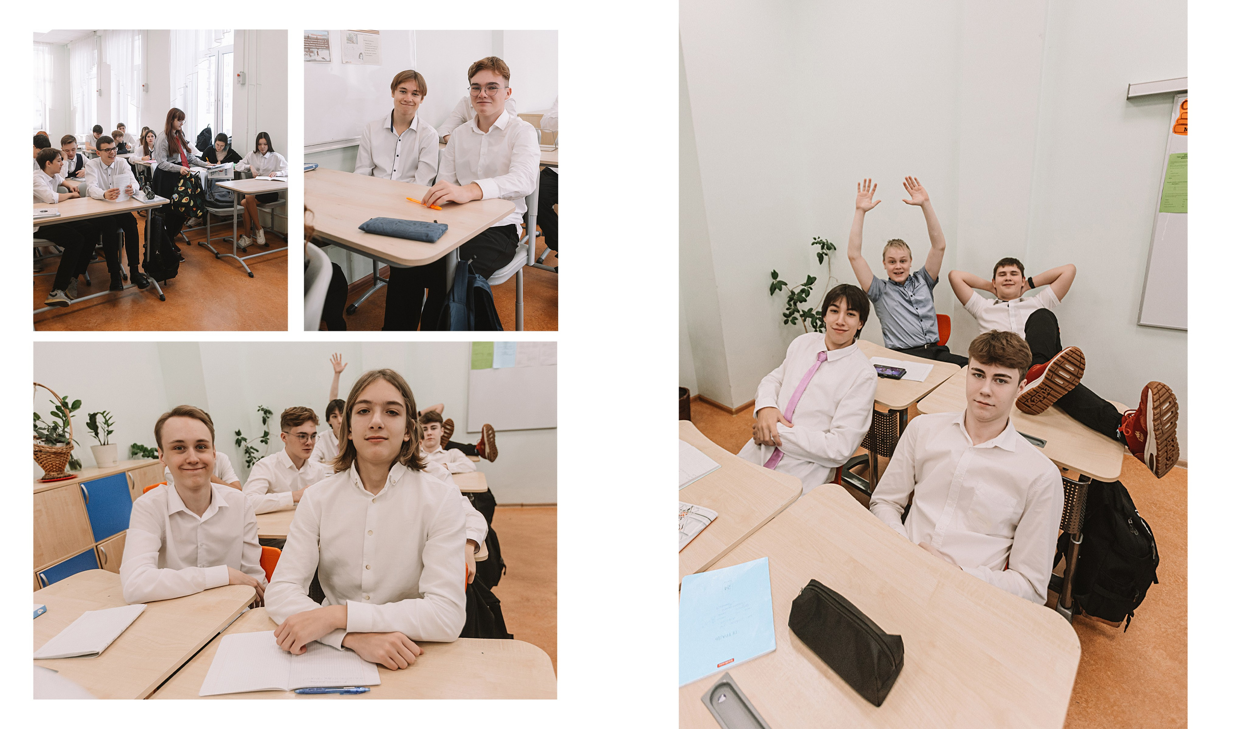 Макет фотокниги Один день в школе, 9 класс. Семейный фотограф Тюмень, фотограф на роды Салмина Мария