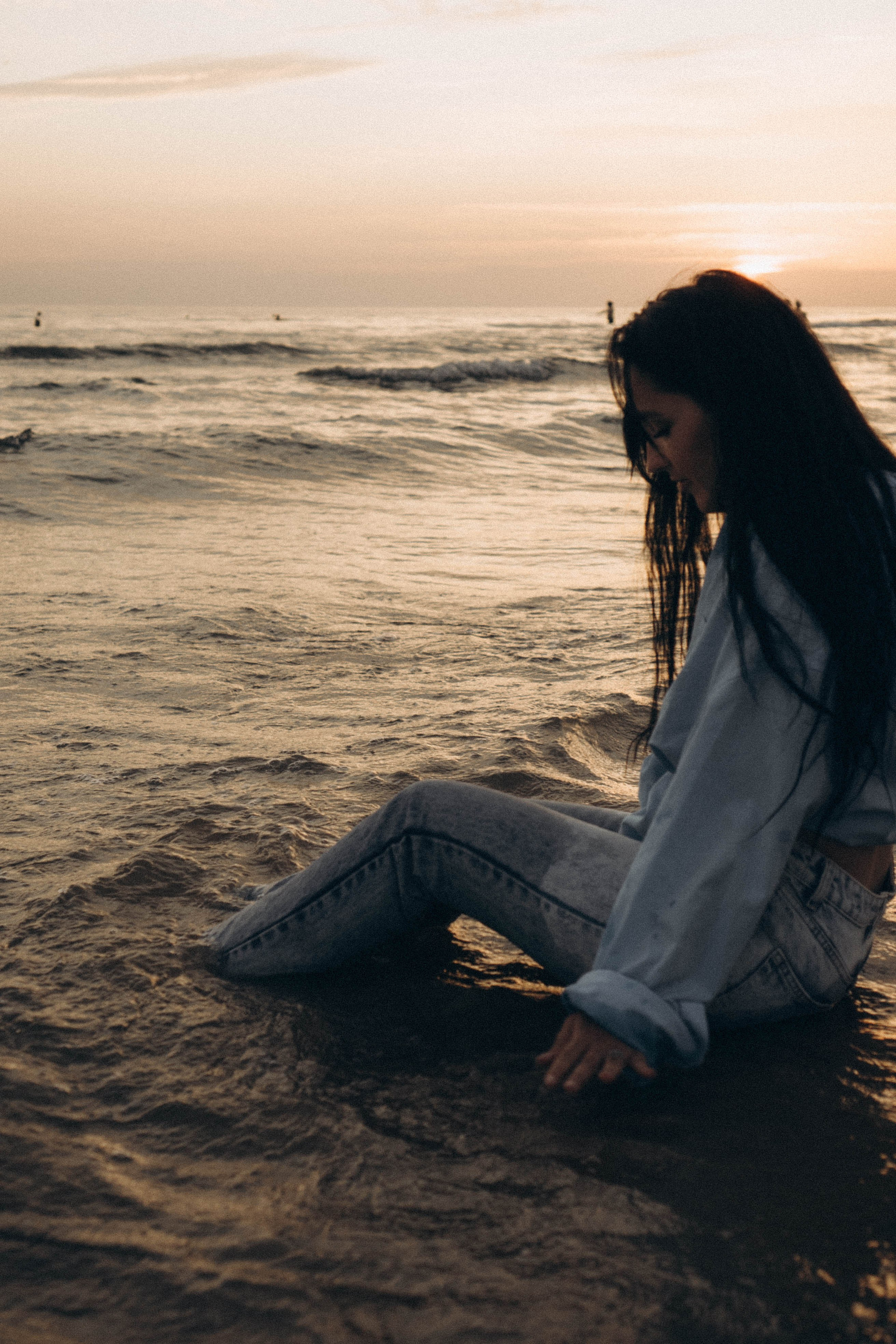 Июльский вечер на берегу черного моря. Профессиональный фотограф, Санкт-Петербург — Виктория Богомолова