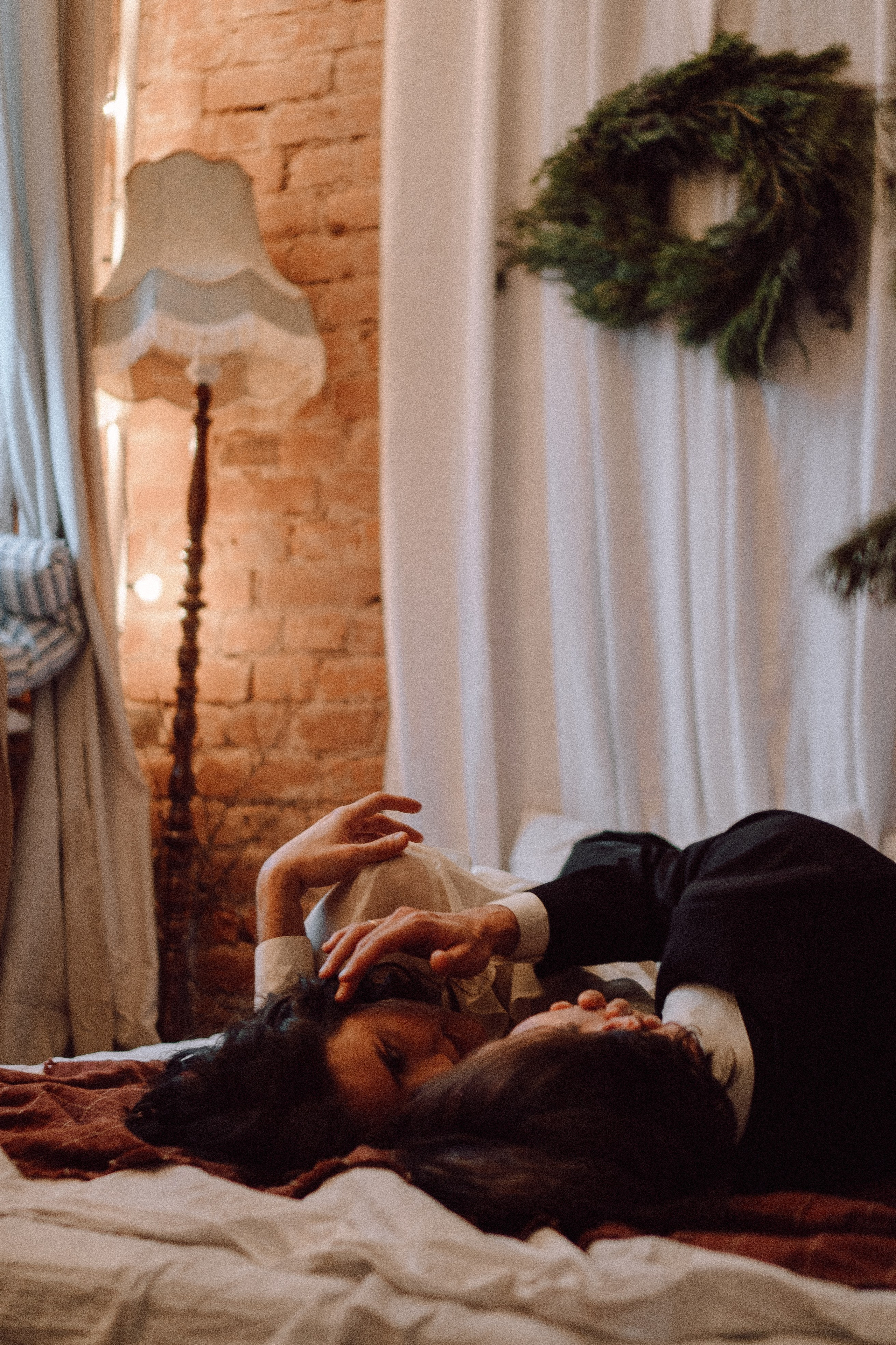 УТРО ЖЕНИХА И НЕВЕСТЫ В ФОТОСТУДИИ И ОСНОВНАЯ ФОТОСЕСИСИЯ ЗИМОЙ. Профессиональный фотограф, Санкт-Петербург — Виктория Богомолова