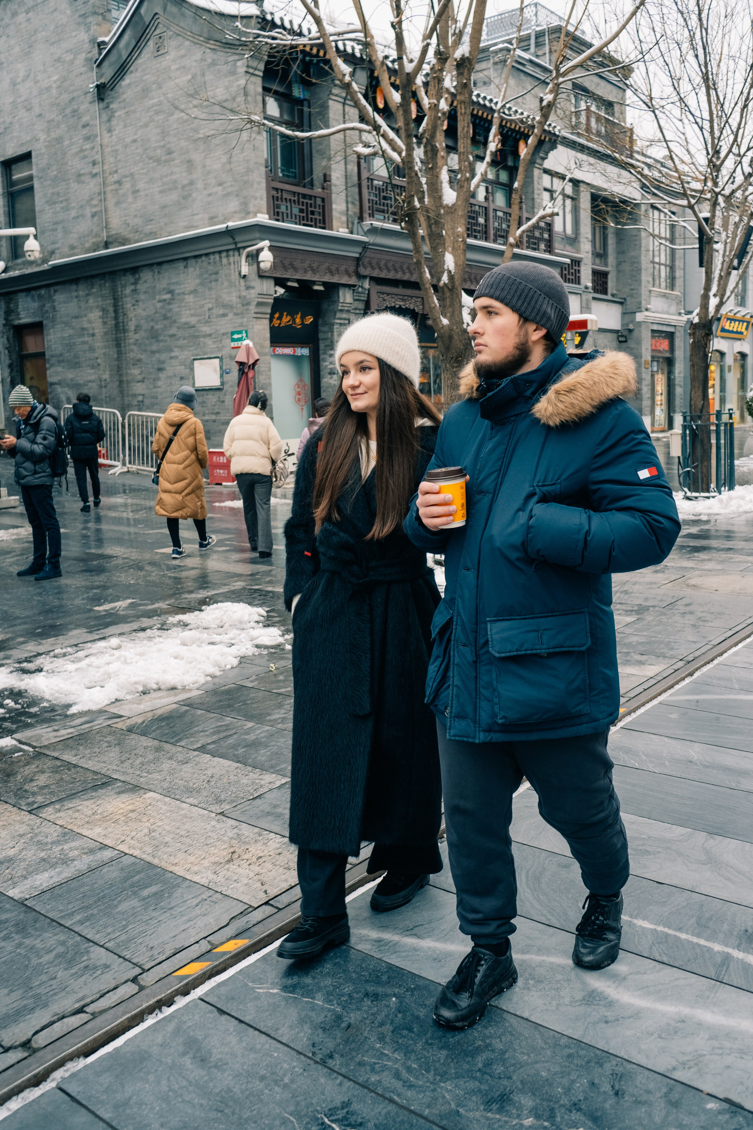 Winter Beijing, photoshoot