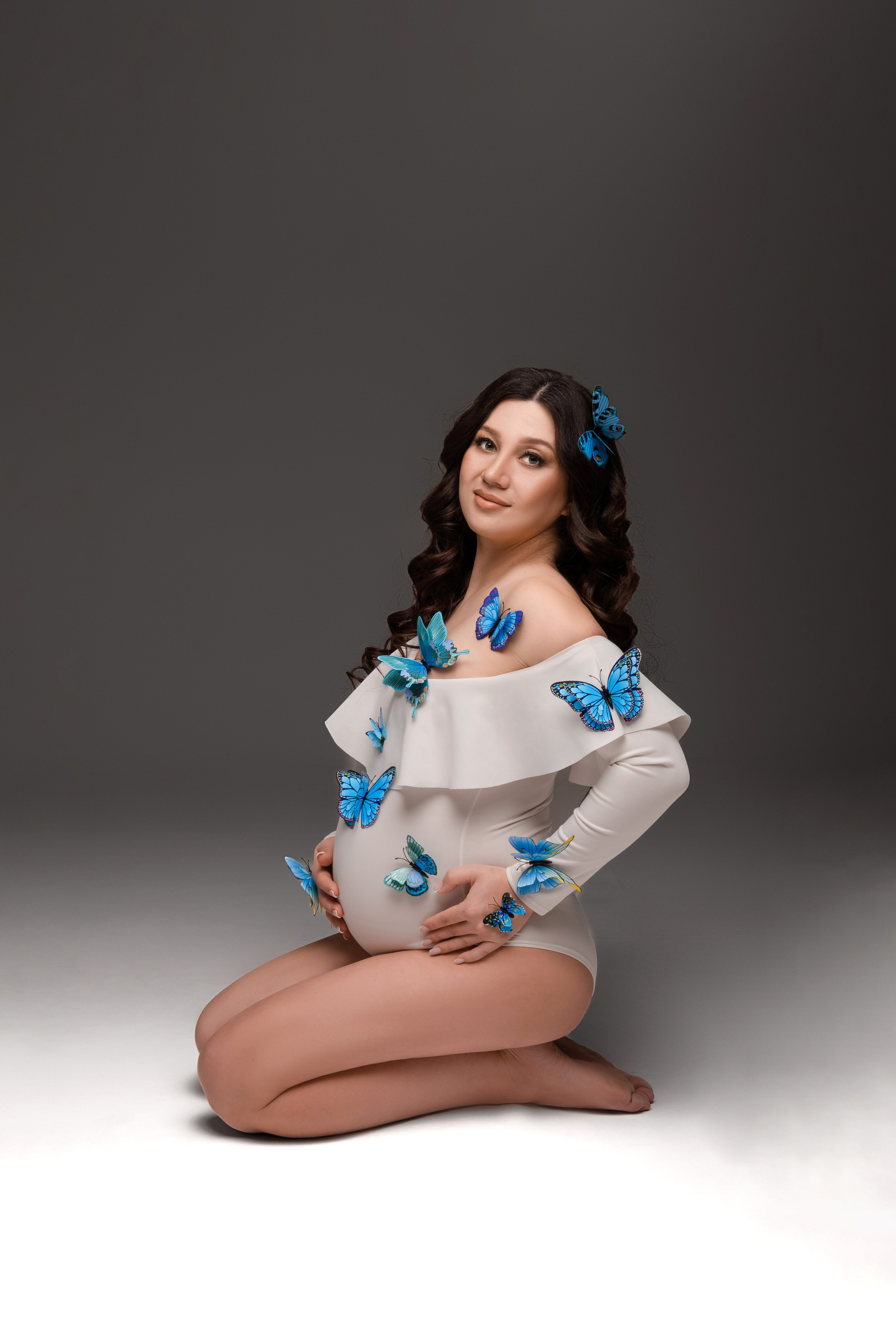 Боди+бабочки. Фотограф Анна Качан