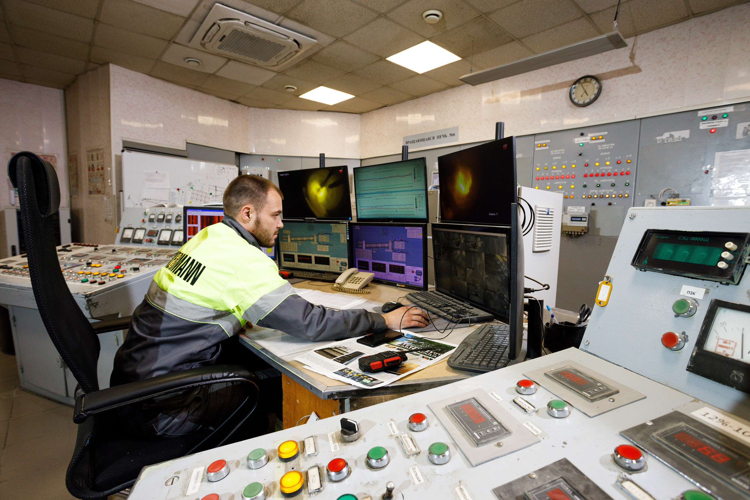 Съёмка производства для Akkermann Cement. Фотограф Дмитрий Молчанов | Фотограф Пермь | Фотограф