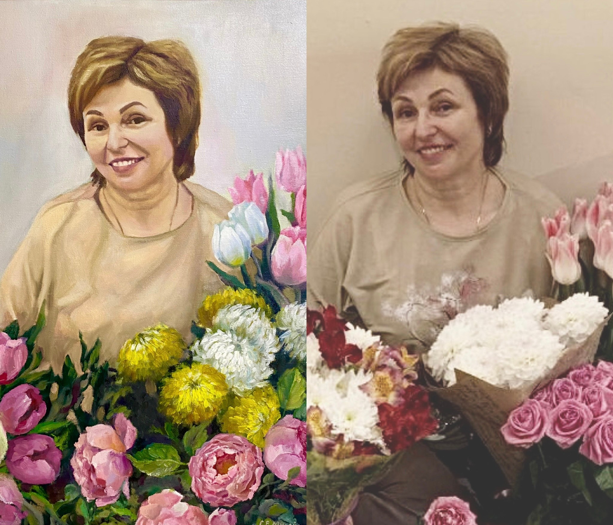 Портреты. Художник Светлана Михайличенко. Картины ручной работы в наличии и под заказ