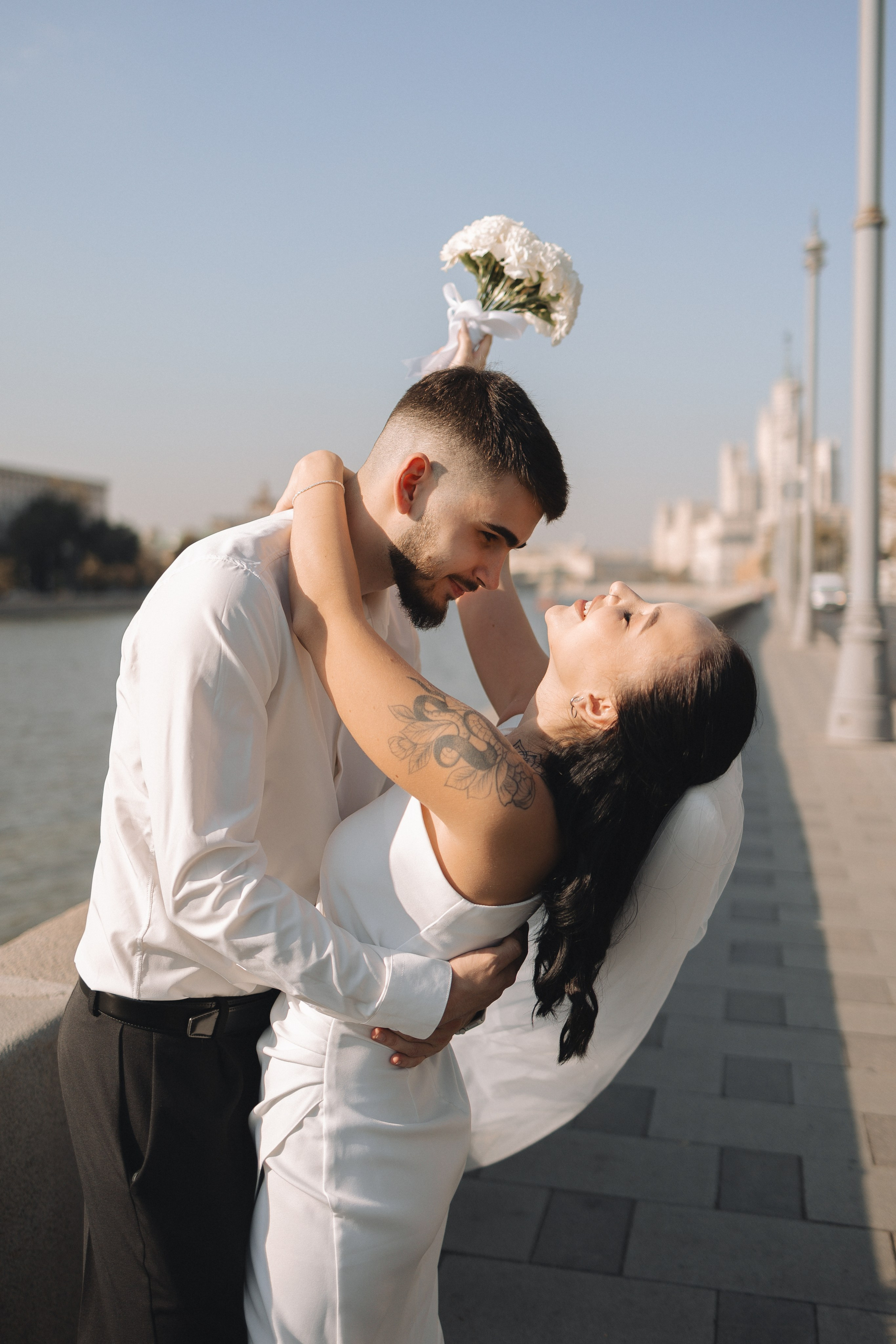 Милена и Филипп (2024). Свадебный и семейный фотограф в Москве Яна Шувалова