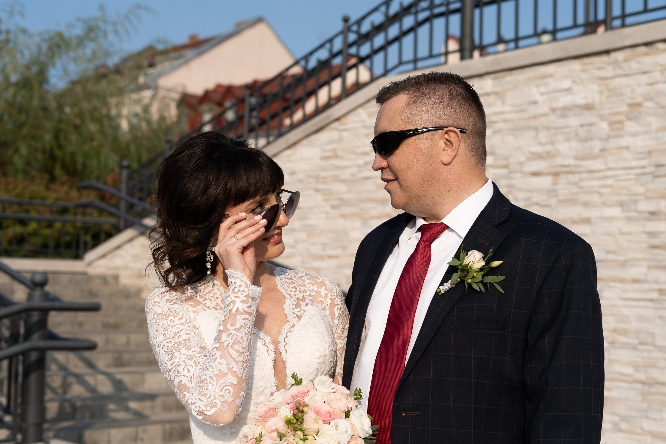 Свадебная прогулка в Минске. Портретный и свадебный фотограф в Минске и в Беларуси Ольга Роговская