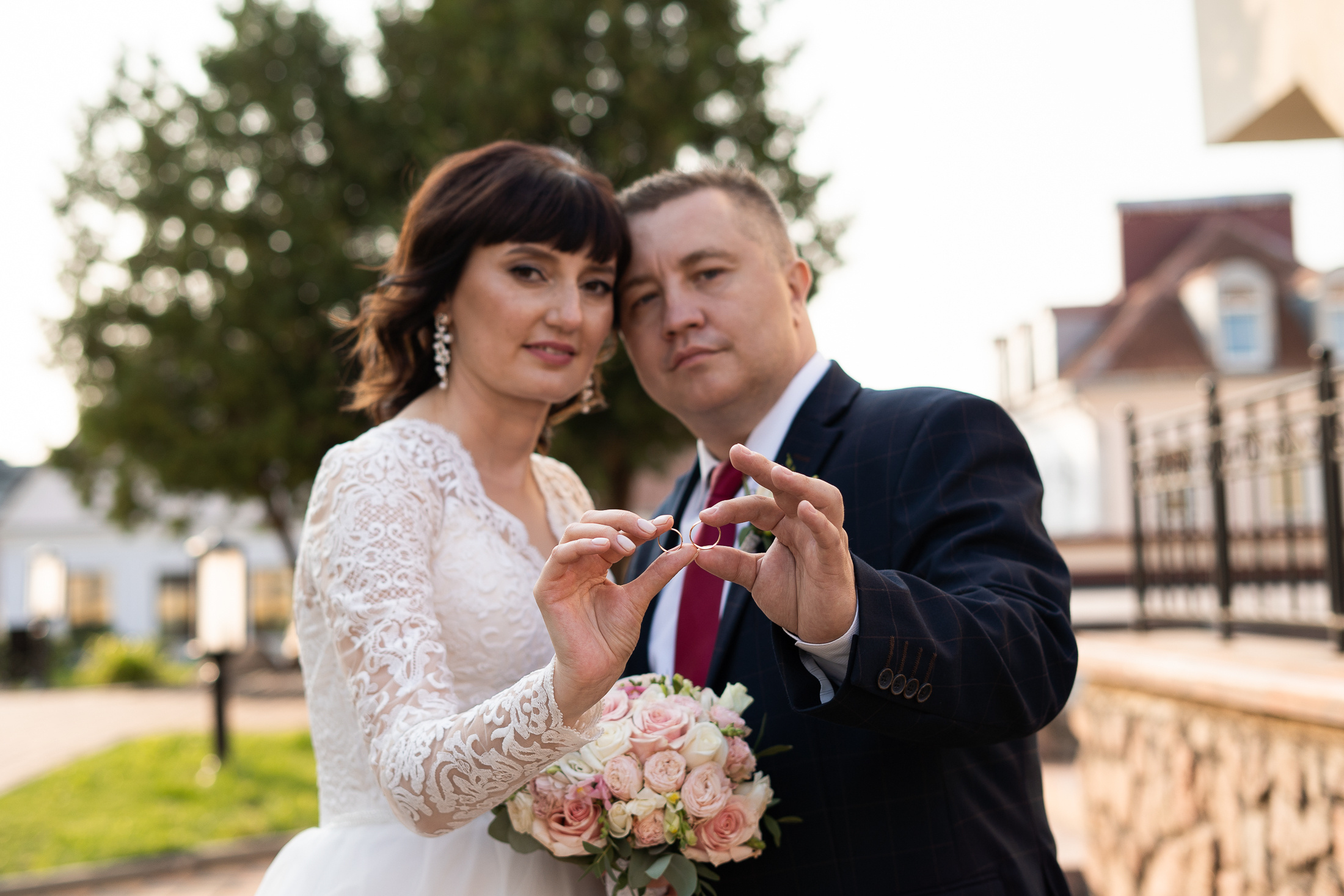 Свадебная прогулка в Минске. Портретный и свадебный фотограф в Минске и в Беларуси Ольга Роговская