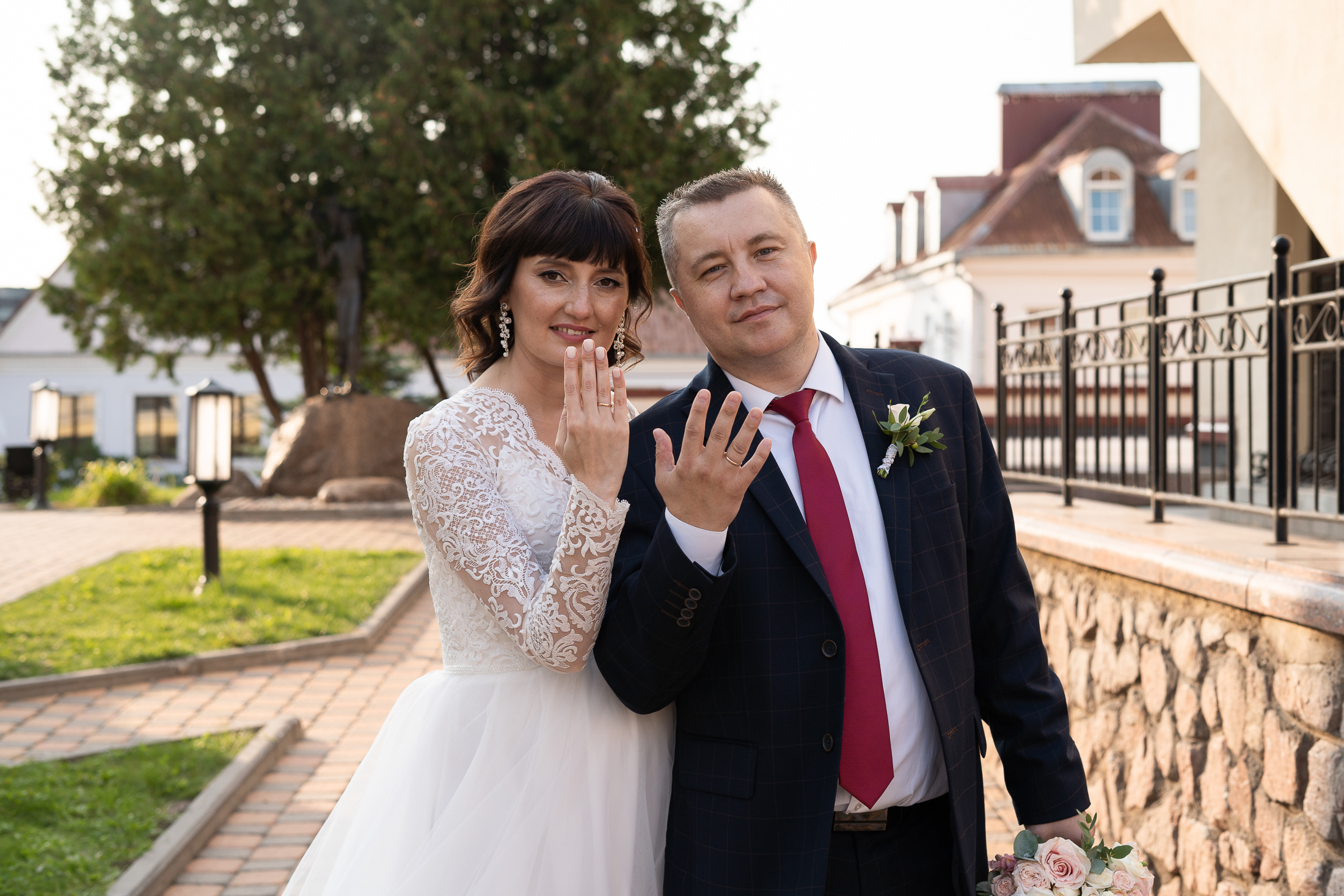 Свадебная прогулка в Минске. Портретный и свадебный фотограф в Минске и в Беларуси Ольга Роговская