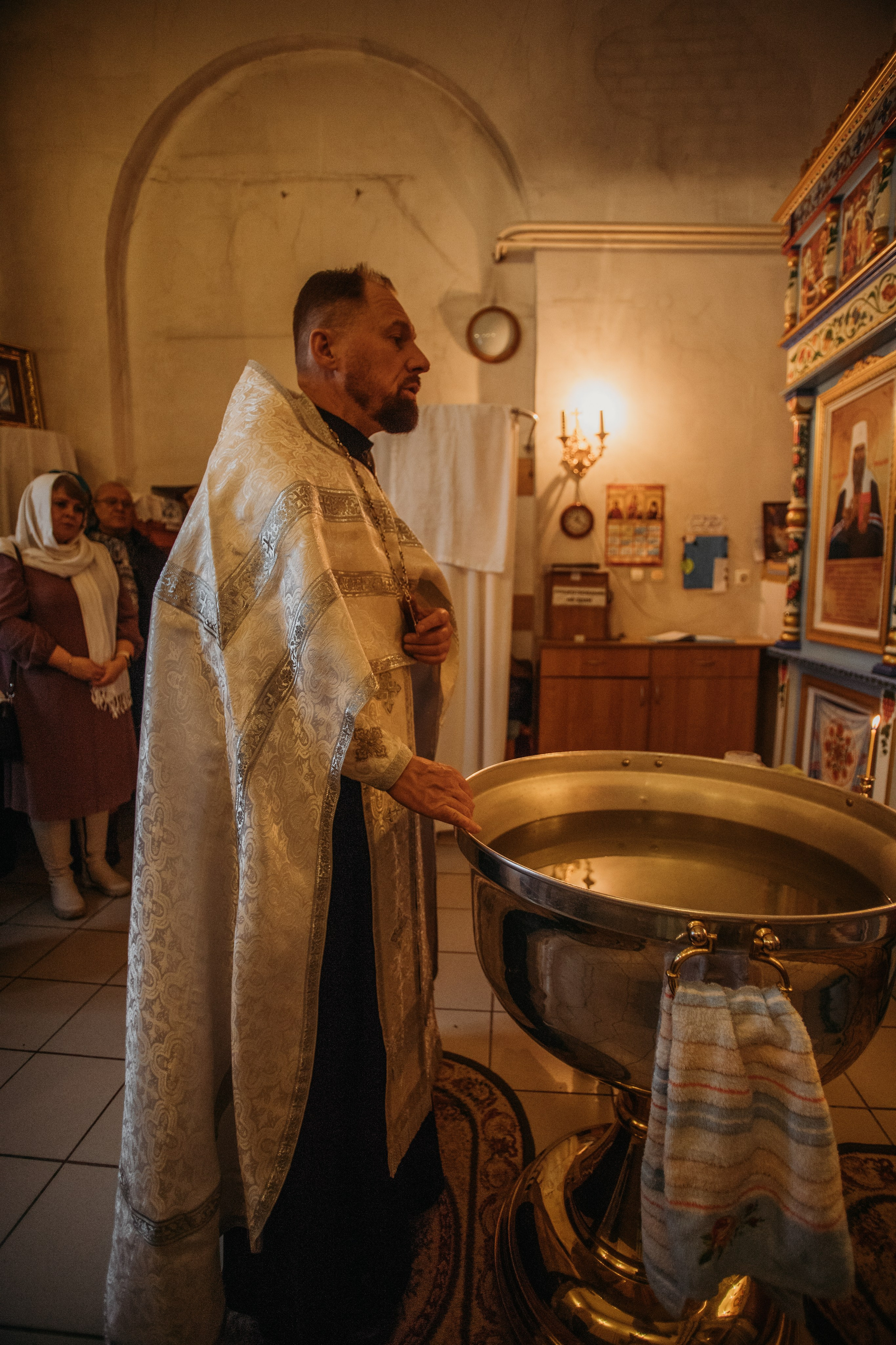 Крещение Аглаи. Венера Гайн. Репортажный фотограф  Тюмень. Обучение фотографии с 0