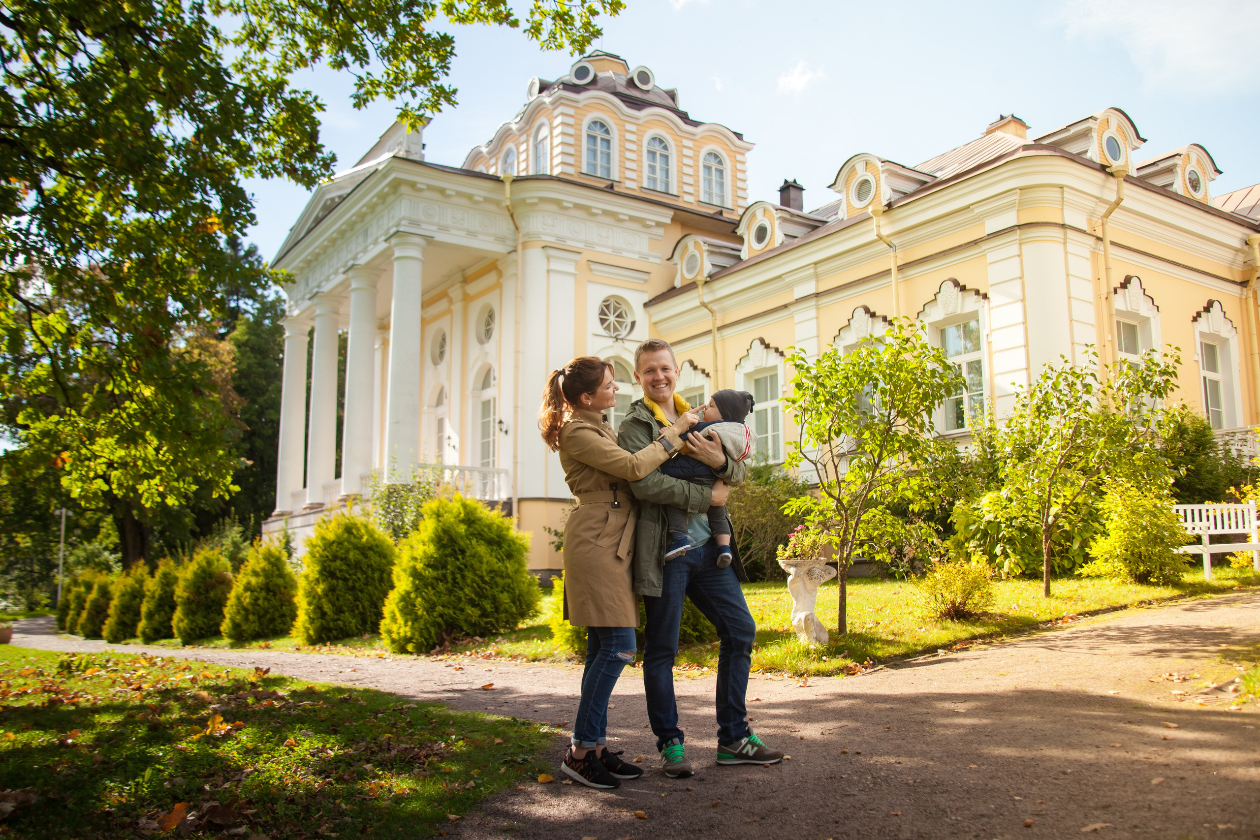 Осенние фотопрогулки. Семейный и церковный фотограф в Санкт Петербурге Мария Гобыча