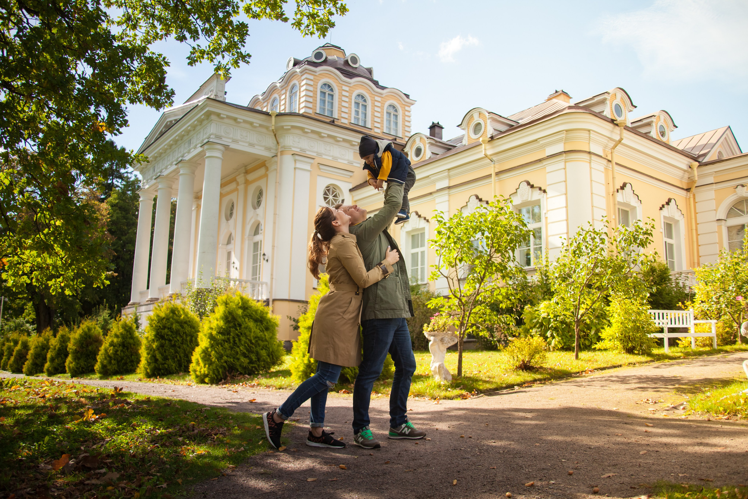 Осенние фотопрогулки. Семейный и церковный фотограф в Санкт Петербурге Мария Гобыча