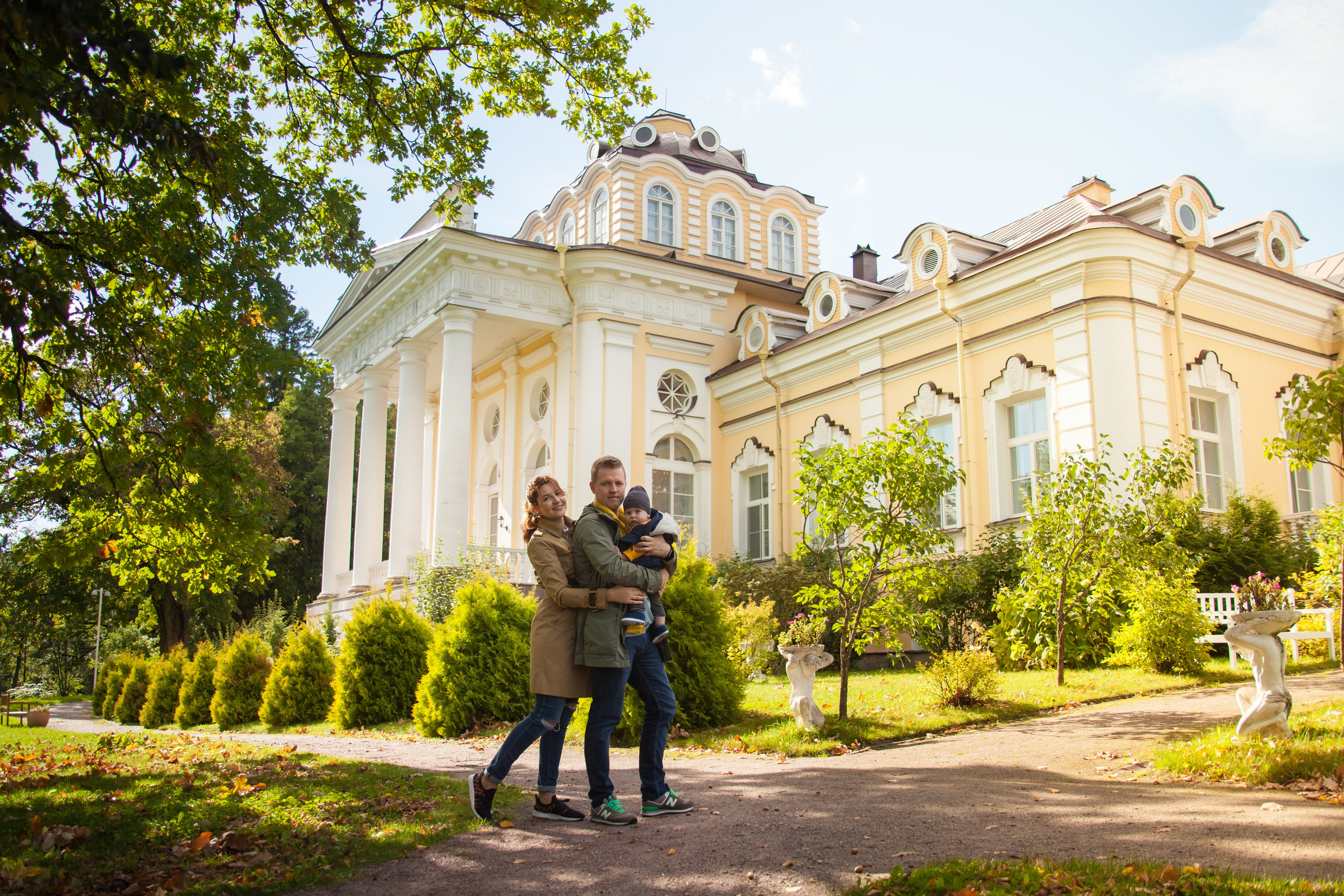 Осенние фотопрогулки. Семейный и церковный фотограф в Санкт Петербурге Мария Гобыча