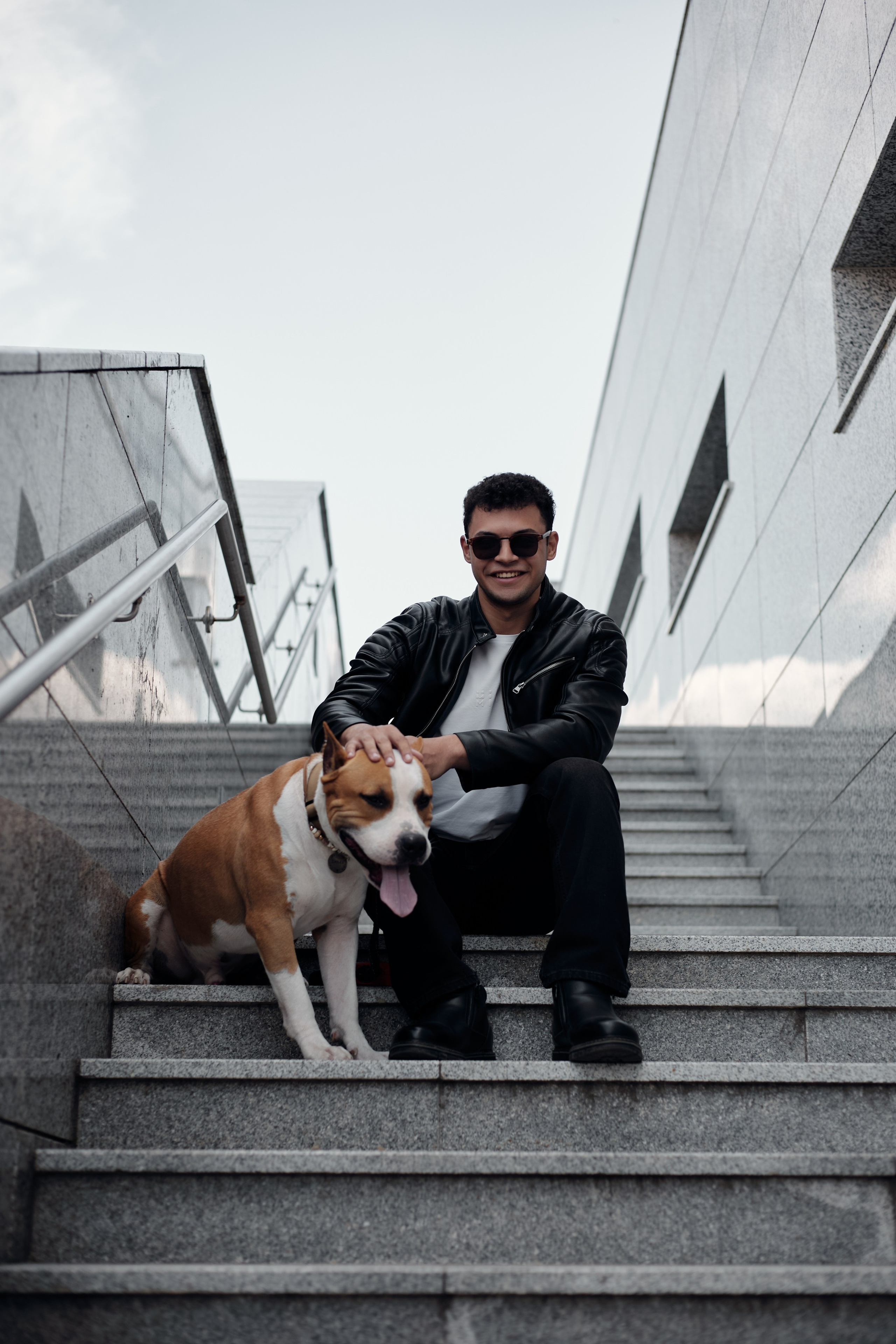 Абдо (прогулка с собакой). Фотограф из Казани