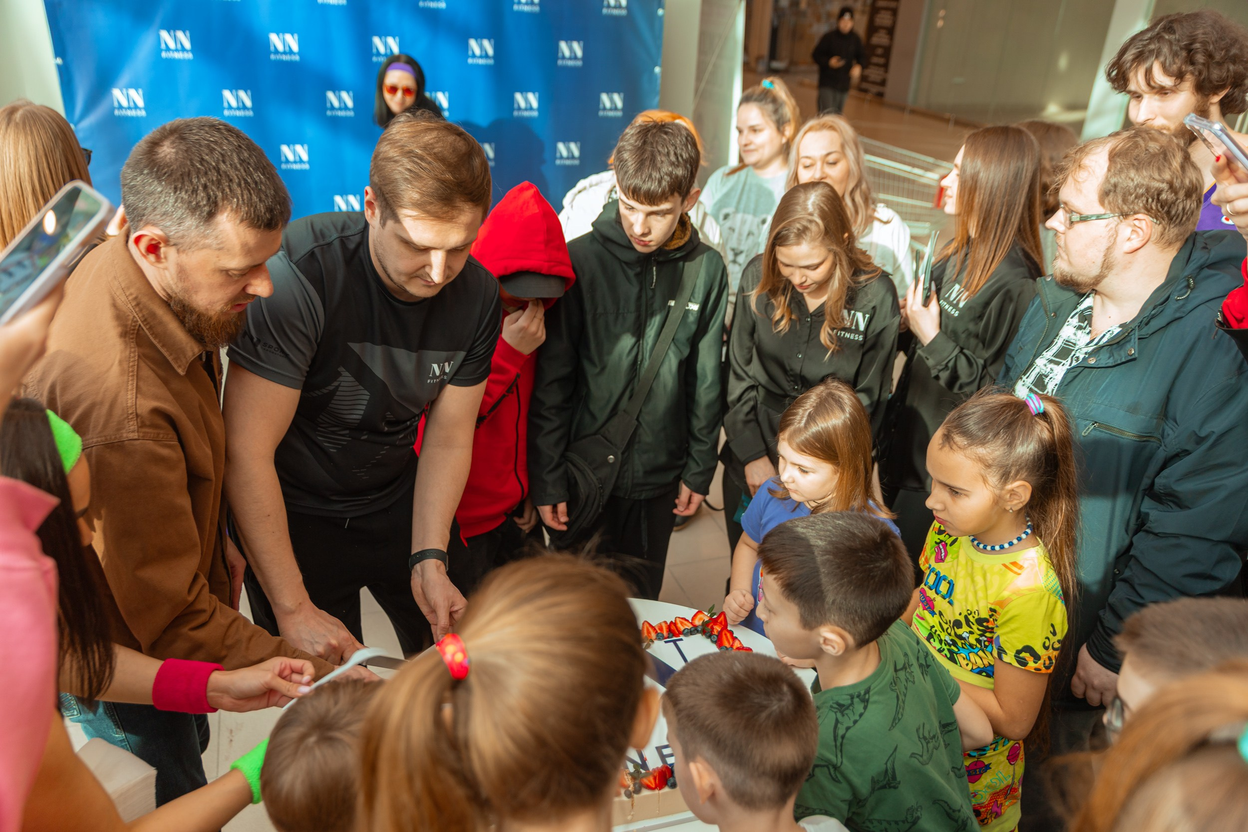 День рождения фитнес зала NN fitnes. Фотограф Тюмень