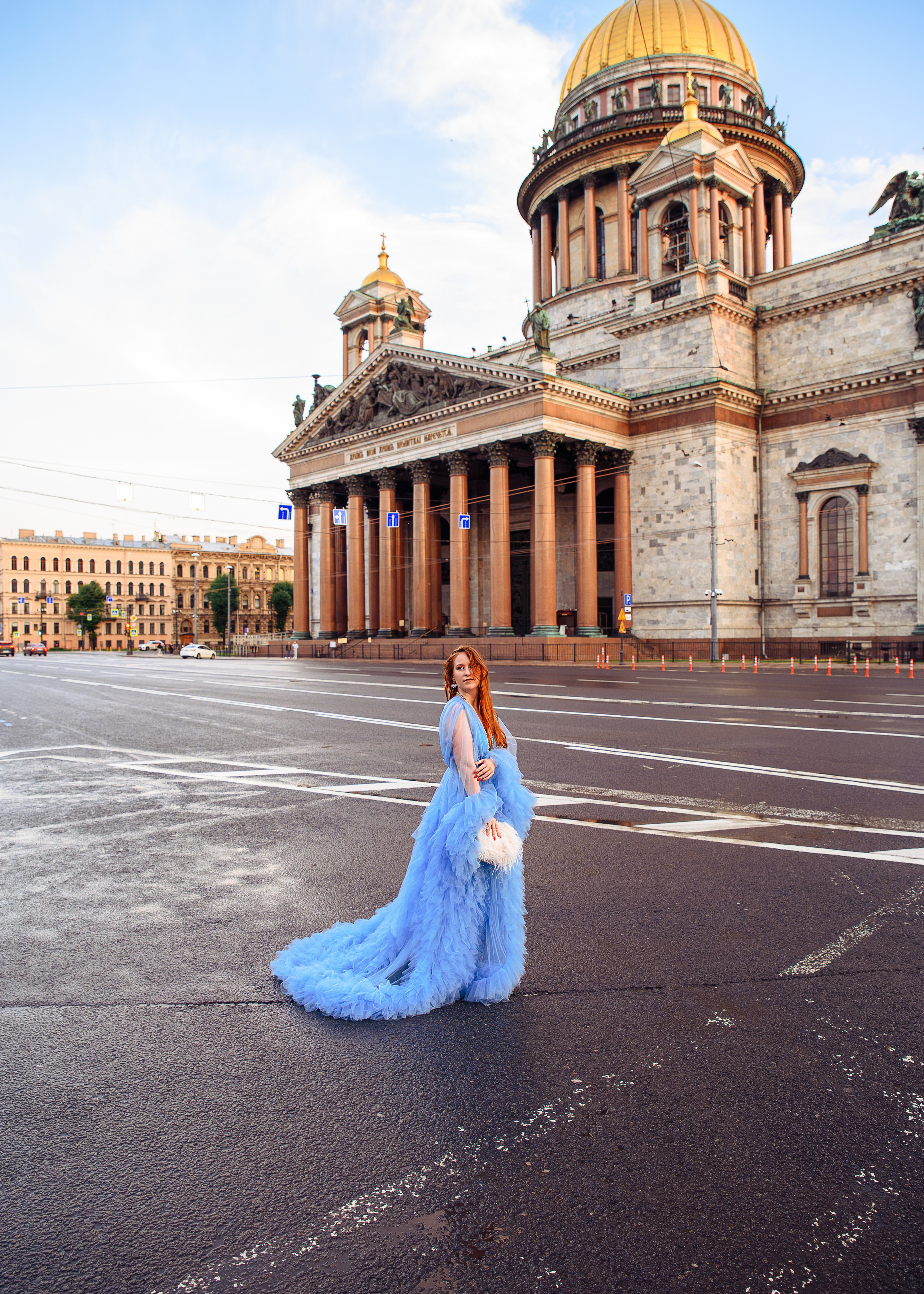 Рассвет у Исаакия | Фотосессия девушек | Портфолио