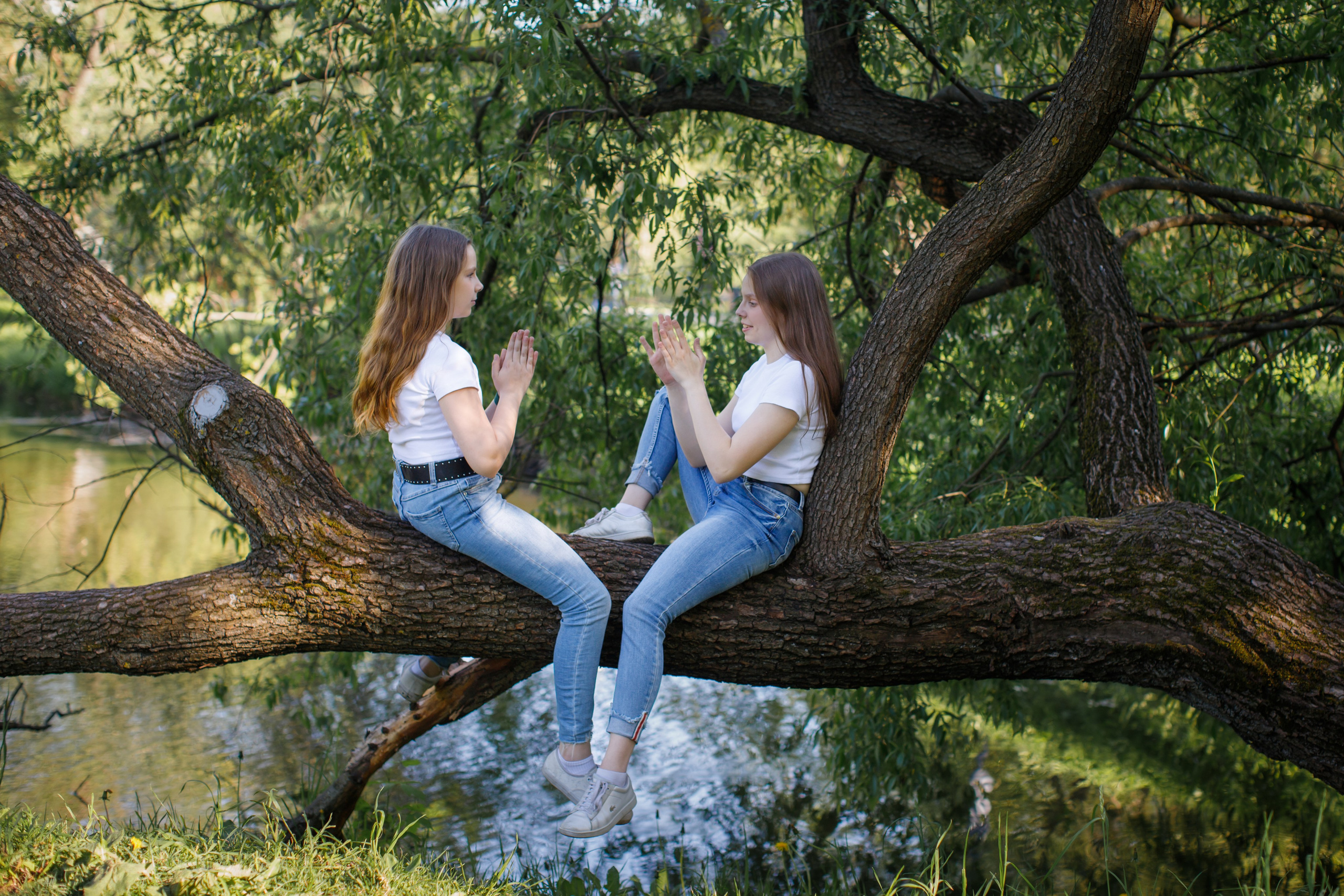 Таня и девочки. Детский и семейный фотограф Мария Киселёва. Москва
