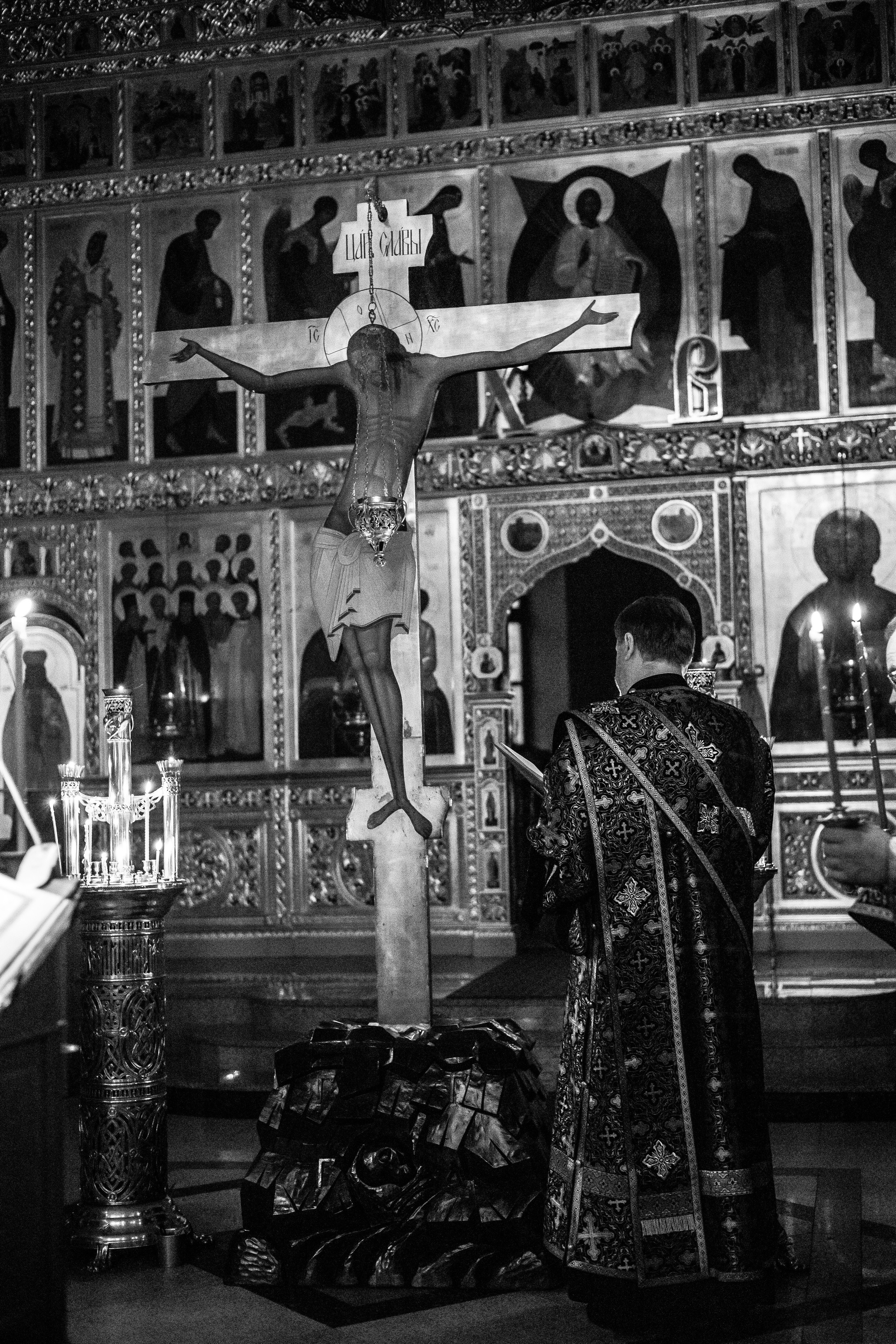 Служба 12 Евангелий.Георгиевский Кафедральный Собор.Одинцово. Артеменкова Анна Фотограф