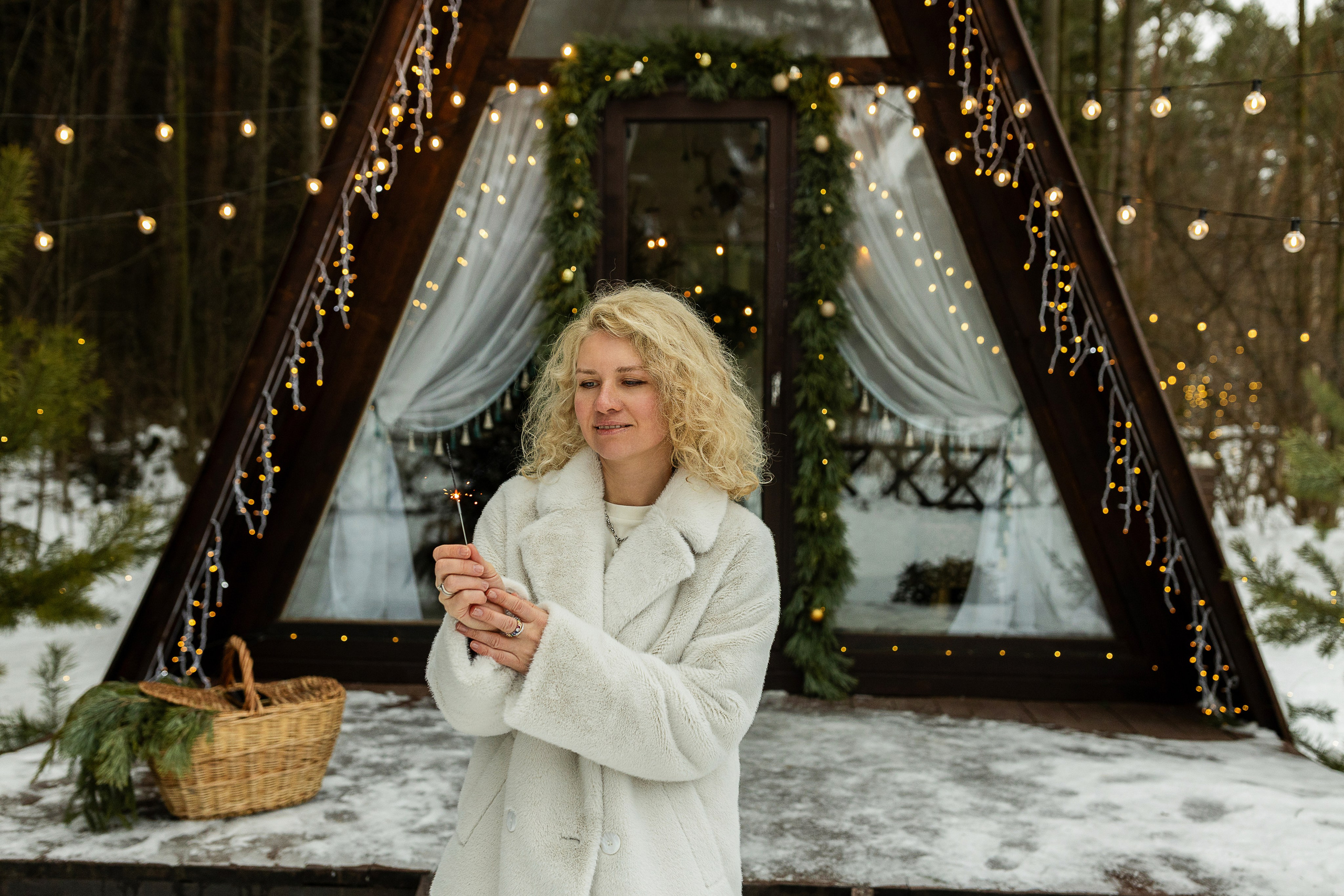 Зима в Кантри Хаус (загородная локация). Семейный и детский фотограф в Москве Олеся Маркина