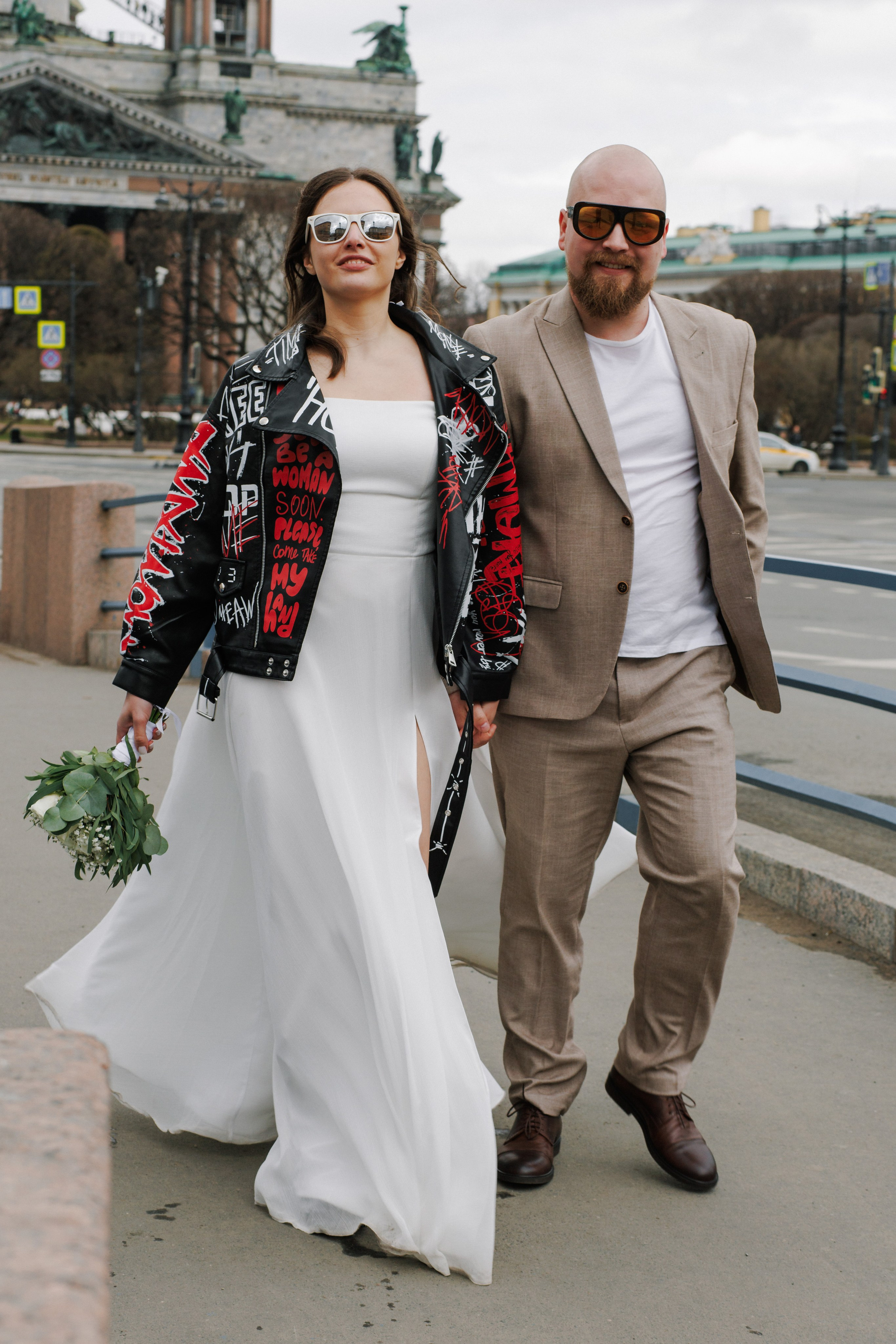 Два образа на этих снимках. Свадебный фотограф СПБ