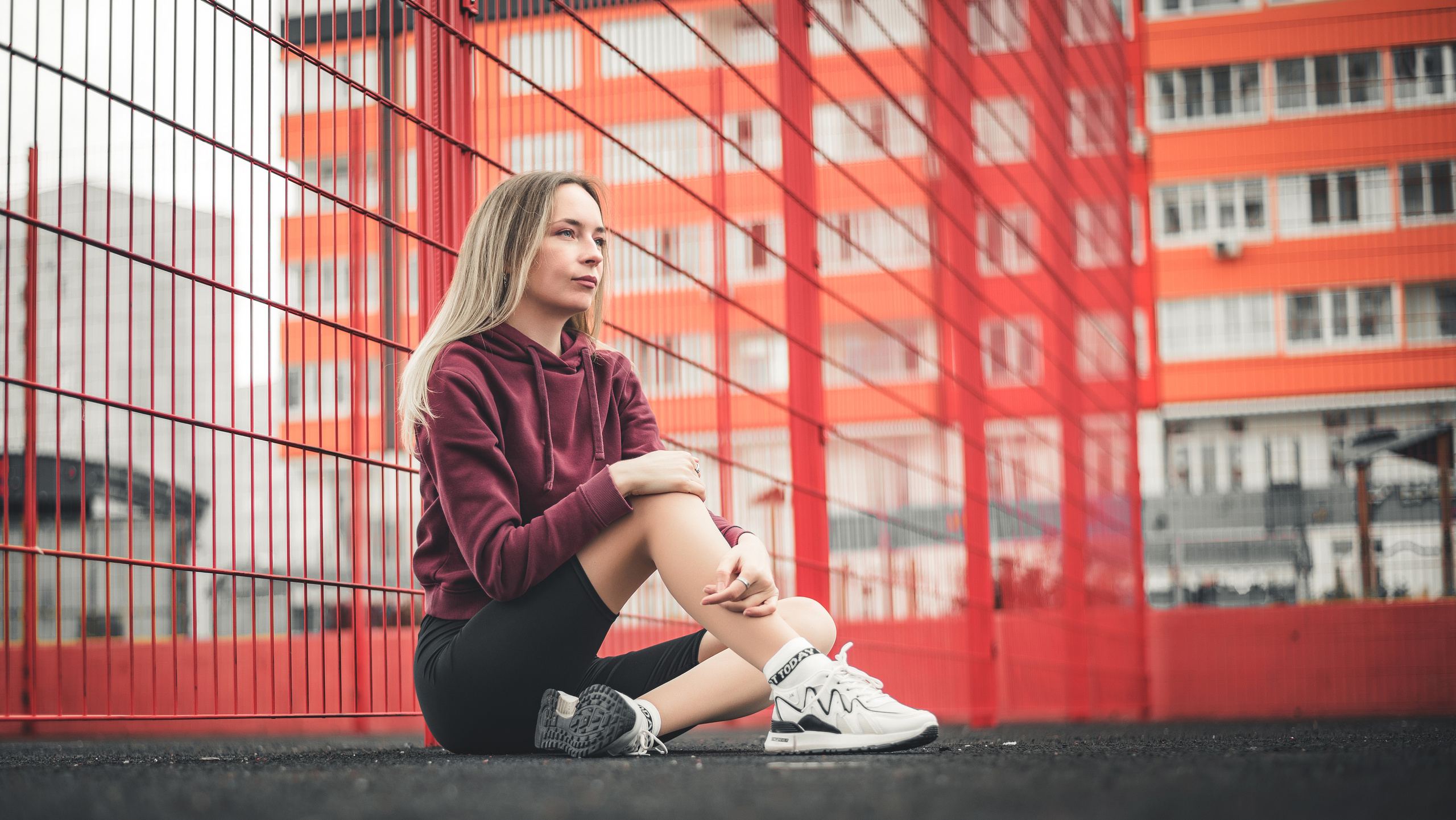 Наталья на спортивной площадке. Бжицких Виталий — фотограф г. Ульяновск