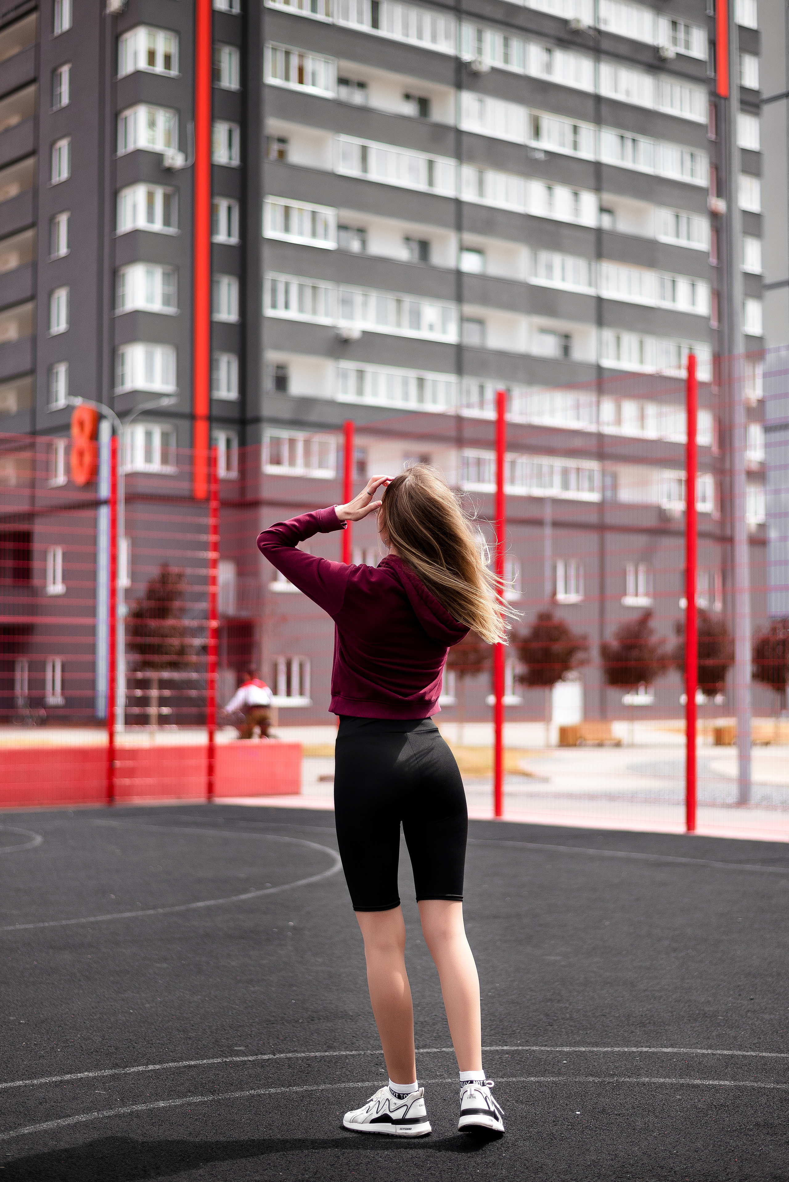 Наталья на спортивной площадке. Бжицких Виталий — фотограф г. Ульяновск