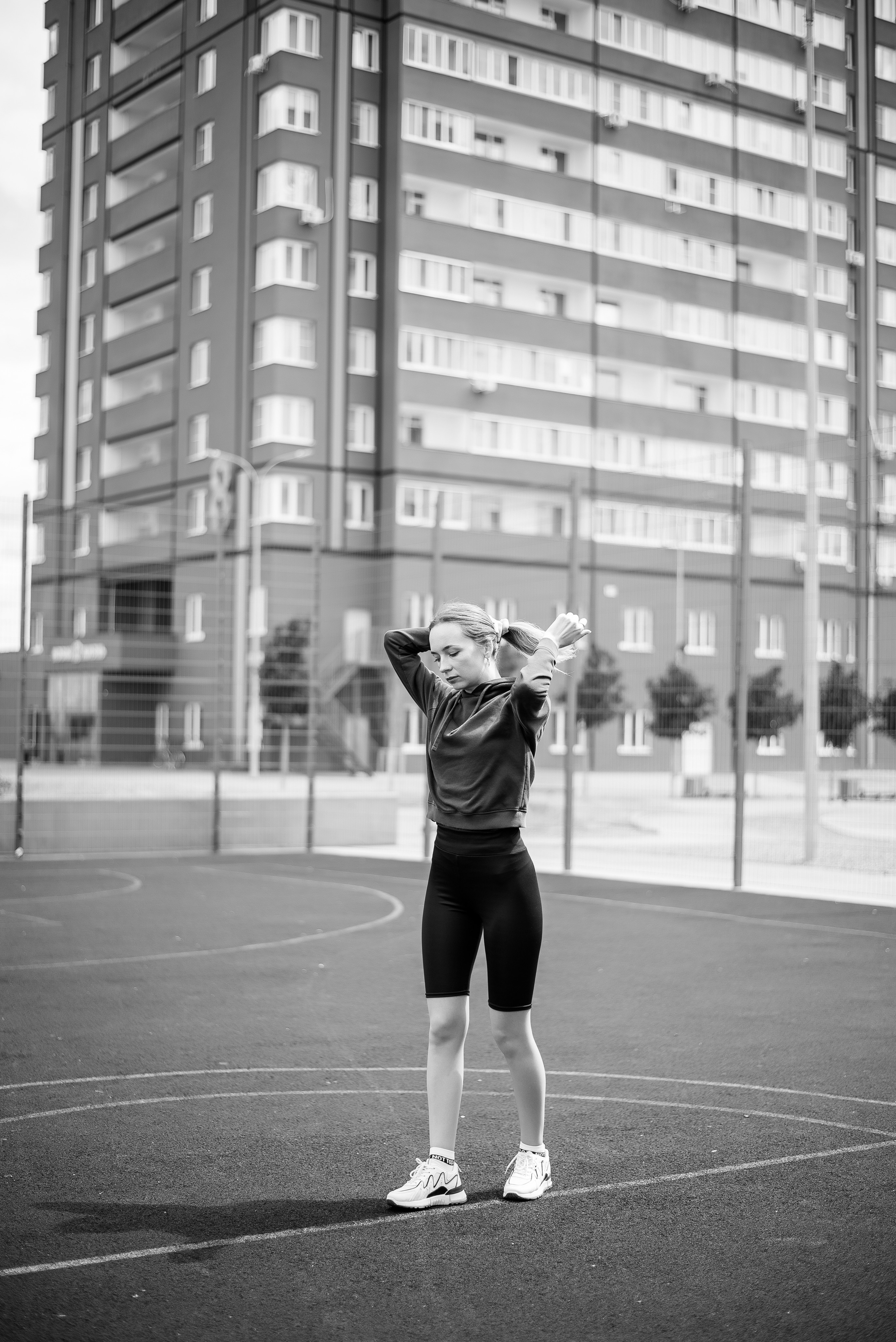 Наталья на спортивной площадке. Бжицких Виталий — фотограф г. Ульяновск