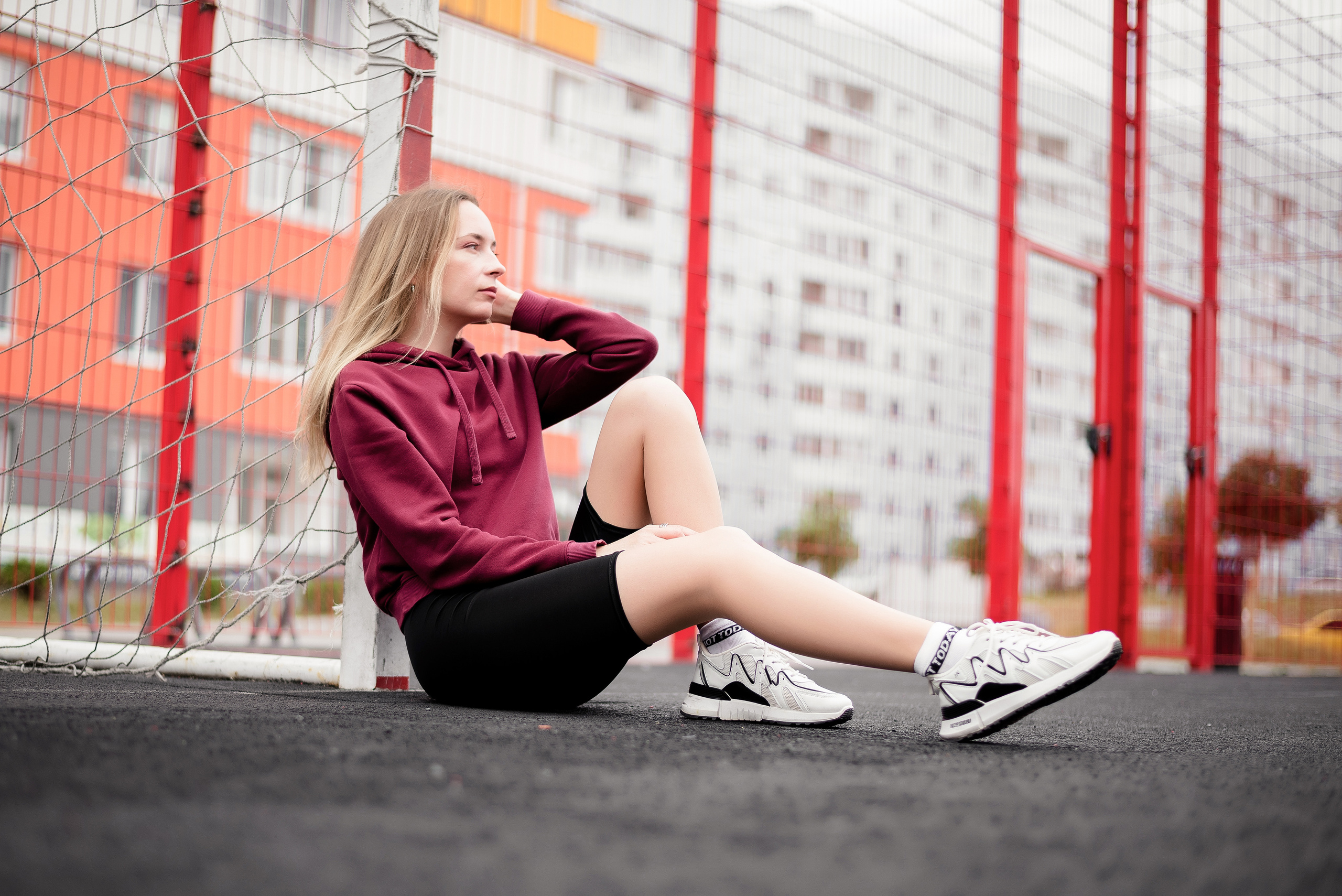 Наталья на спортивной площадке. Бжицких Виталий — фотограф г. Ульяновск