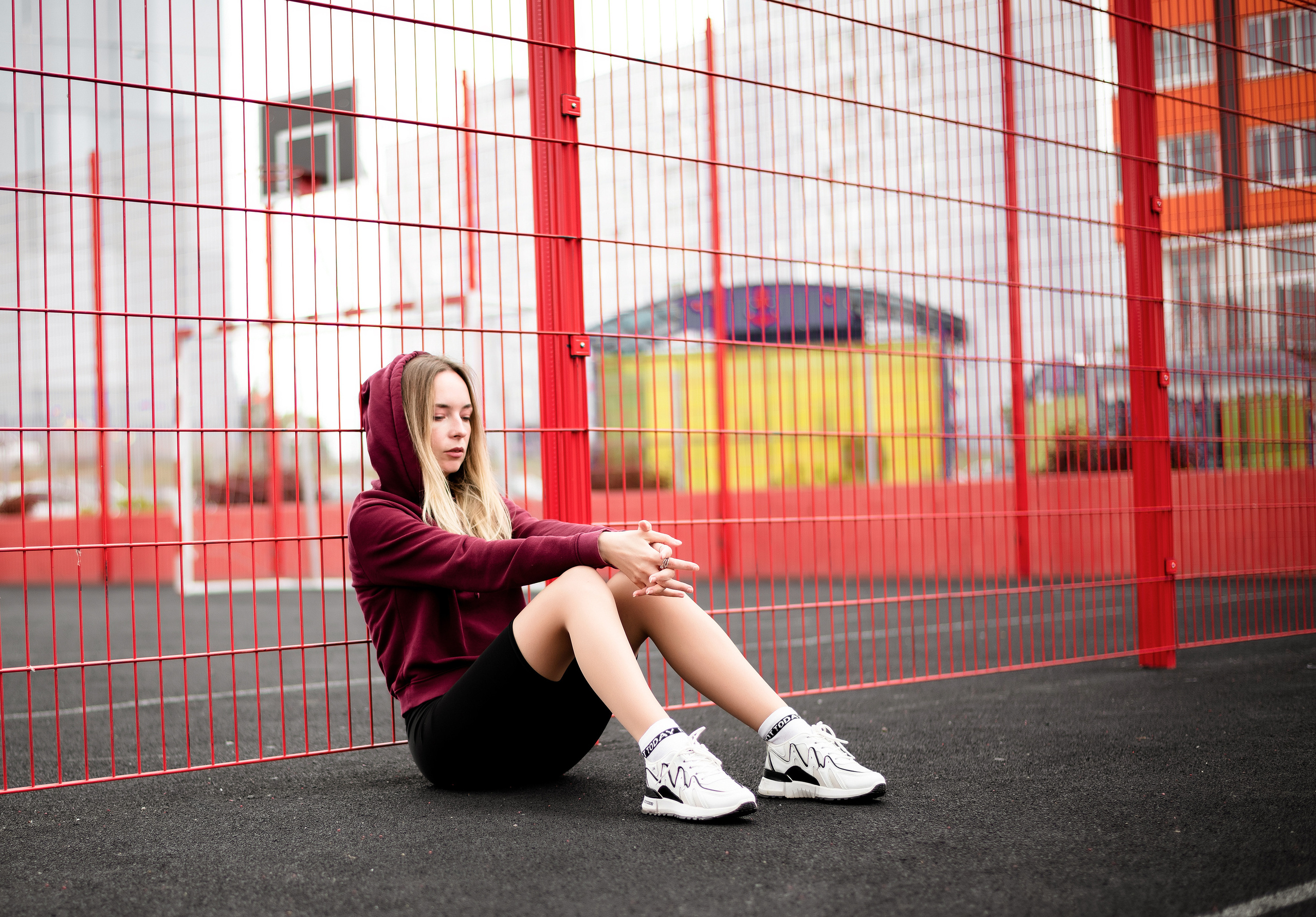 Наталья на спортивной площадке. Бжицких Виталий — фотограф г. Ульяновск